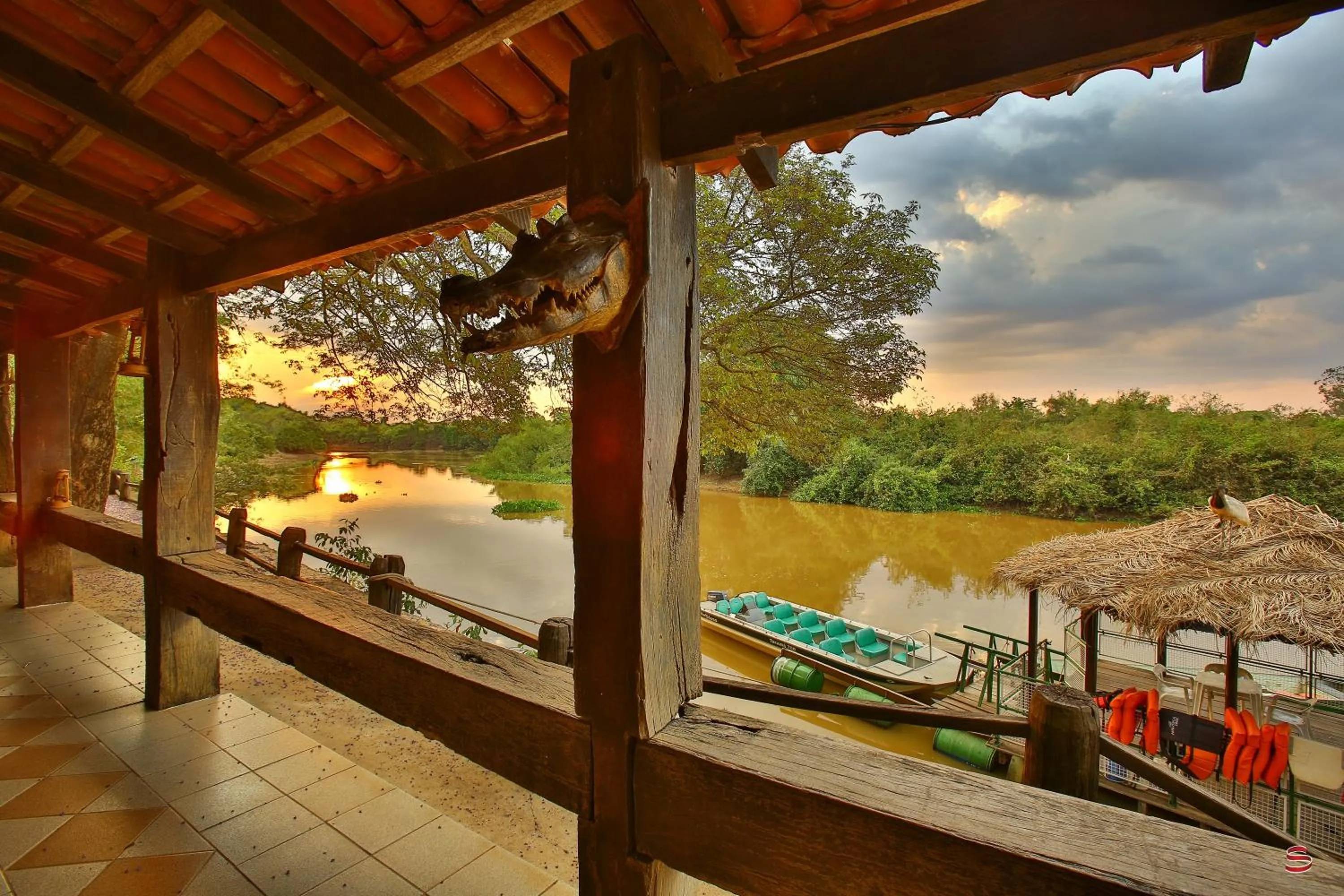 Balcony/Terrace in Hotel Pantanal Mato Grosso