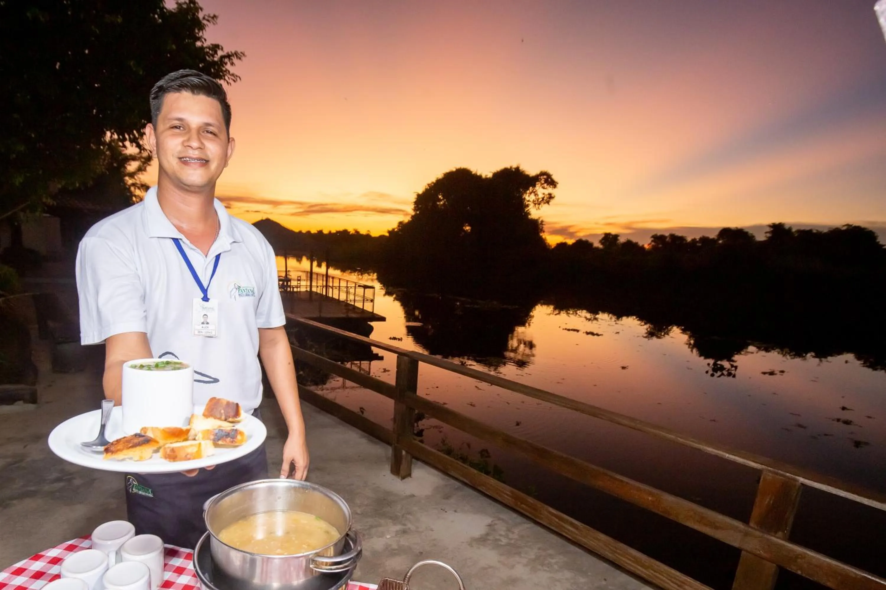 River view in Hotel Pantanal Mato Grosso
