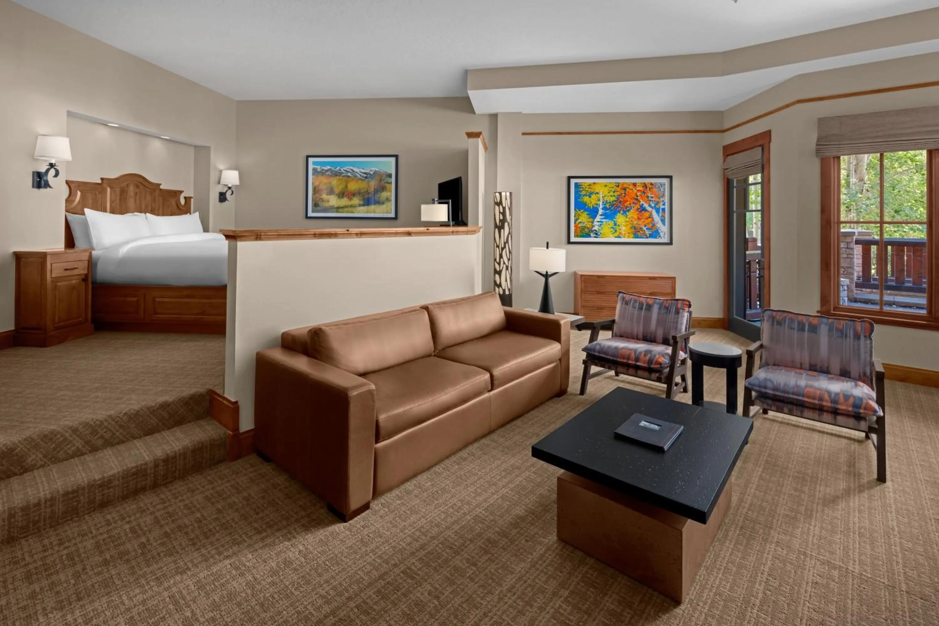 Bedroom, Bed in Hotel Park City, Autograph Collection