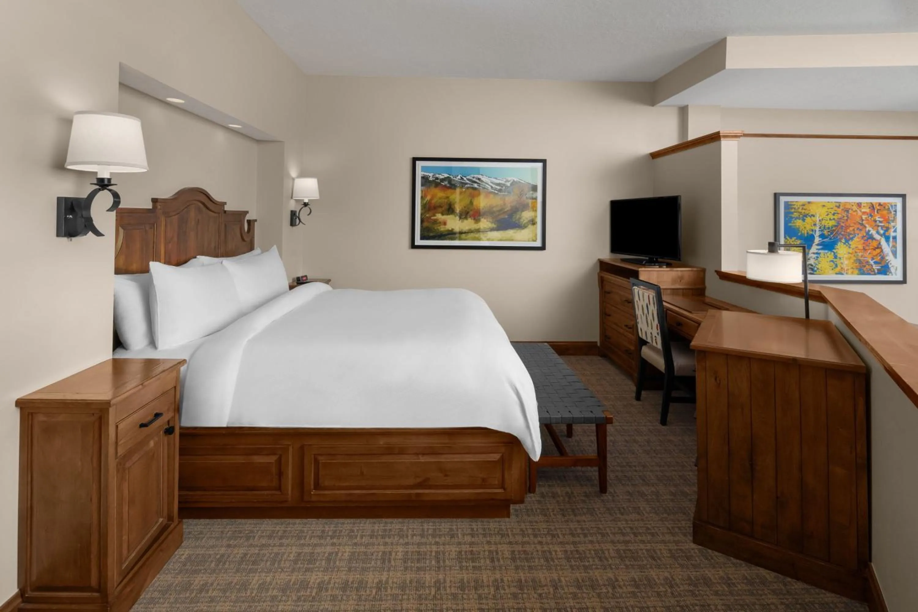 Bedroom, Bed in Hotel Park City, Autograph Collection