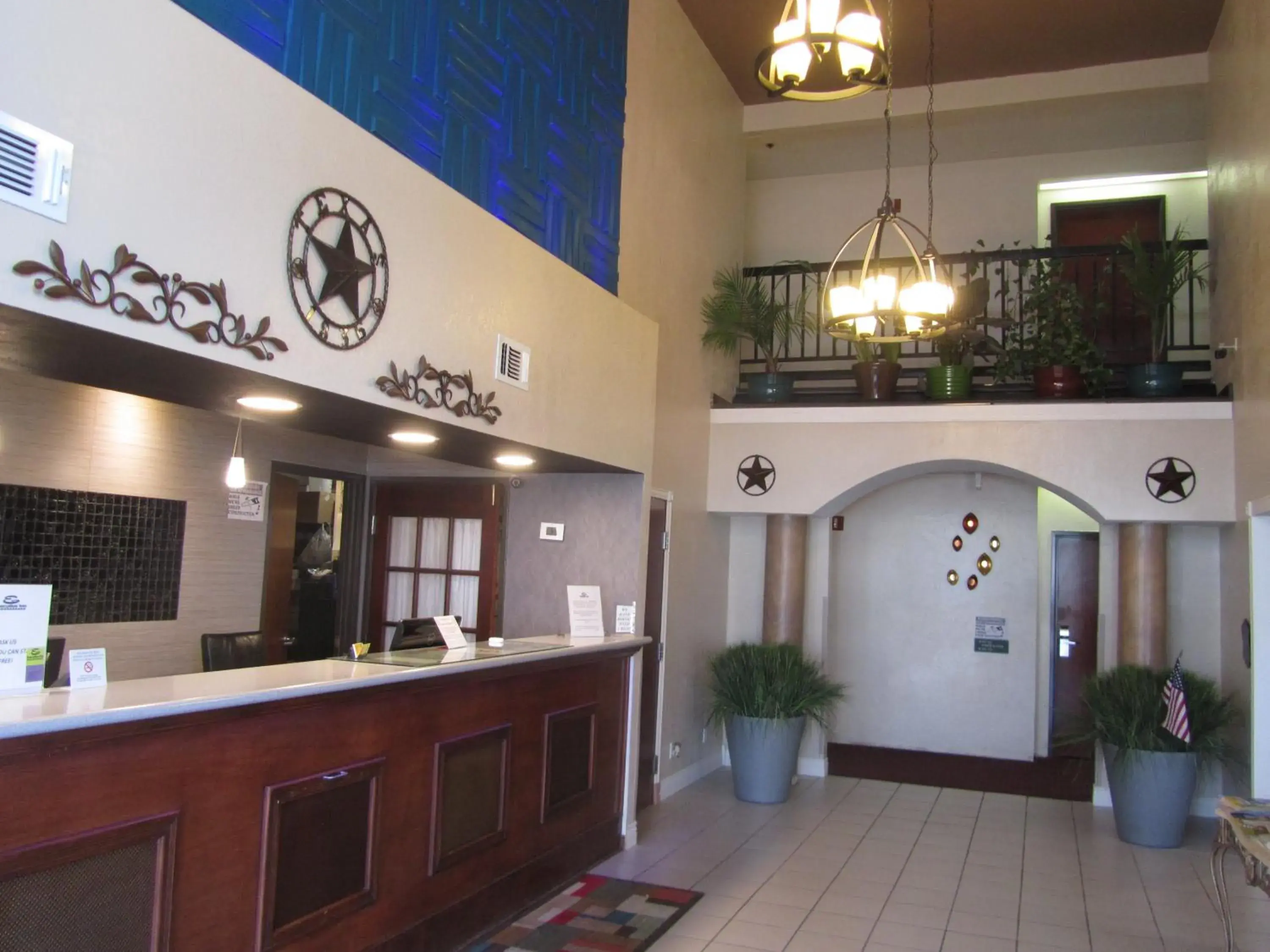 Lobby or reception in Executive Inn and Suites Wichita Falls Lobby or reception in Executive Inn and Suites Wichita Falls