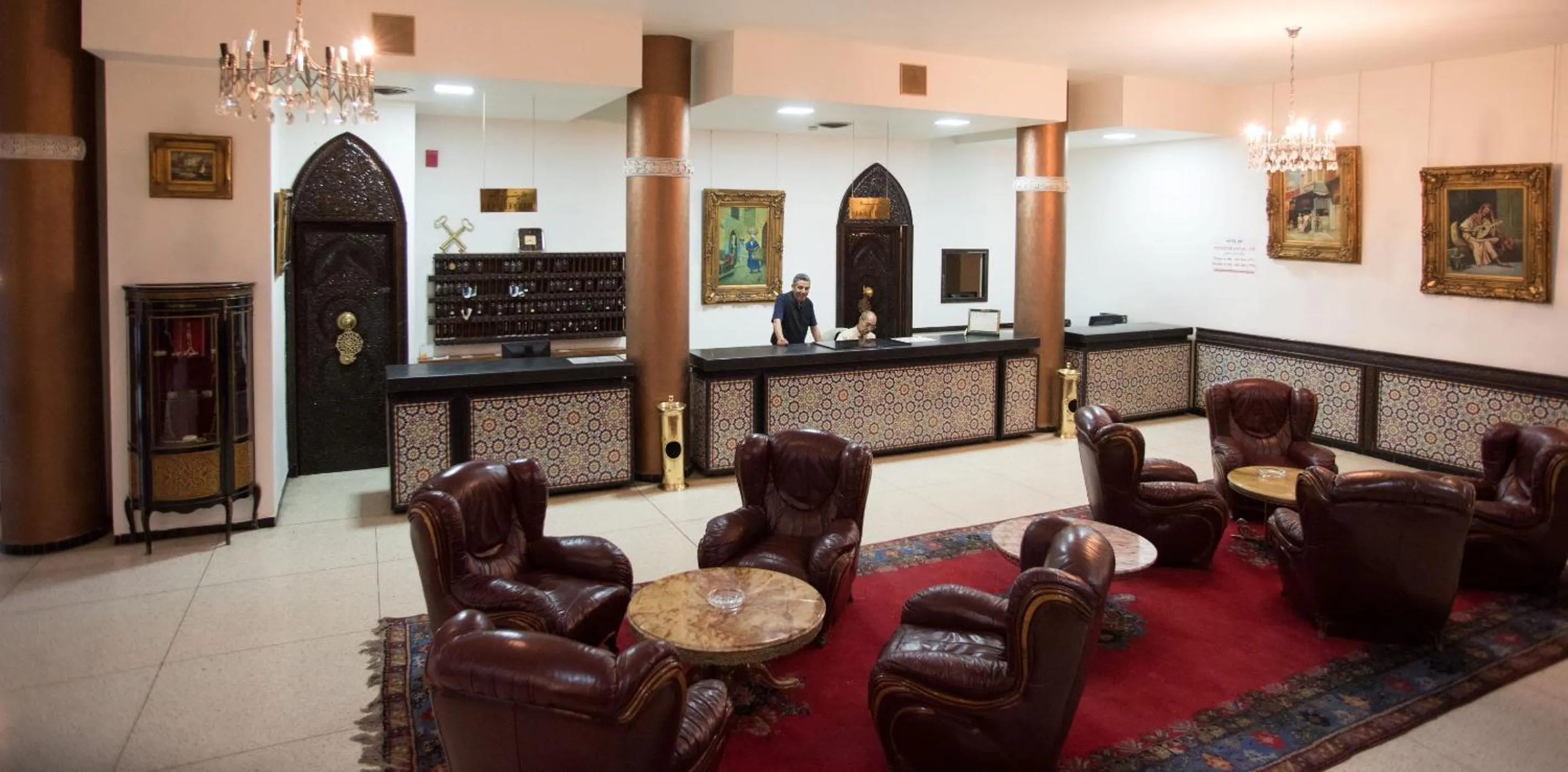 Lobby or reception in Hôtel Rif