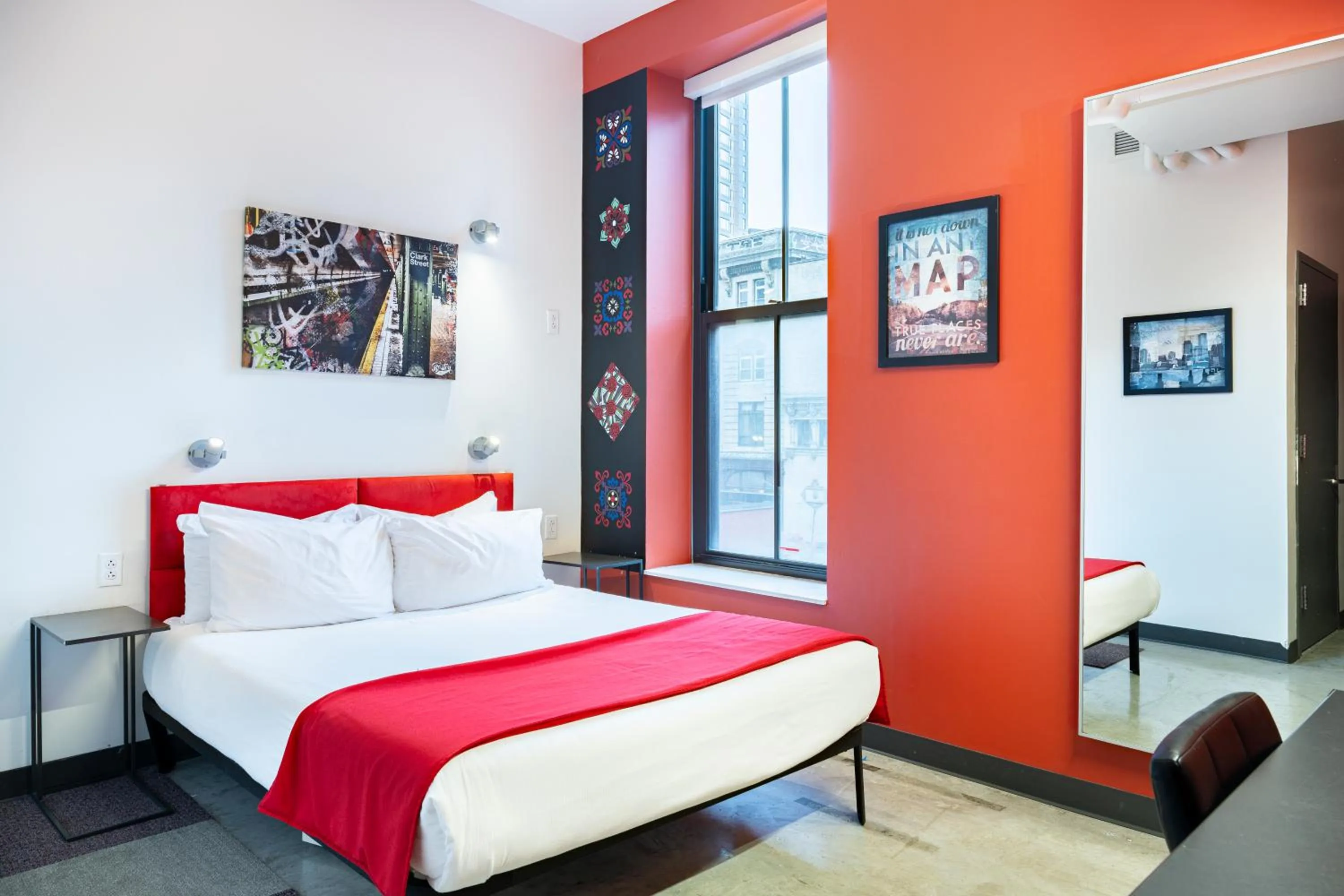 Bed in HI Boston Hostel