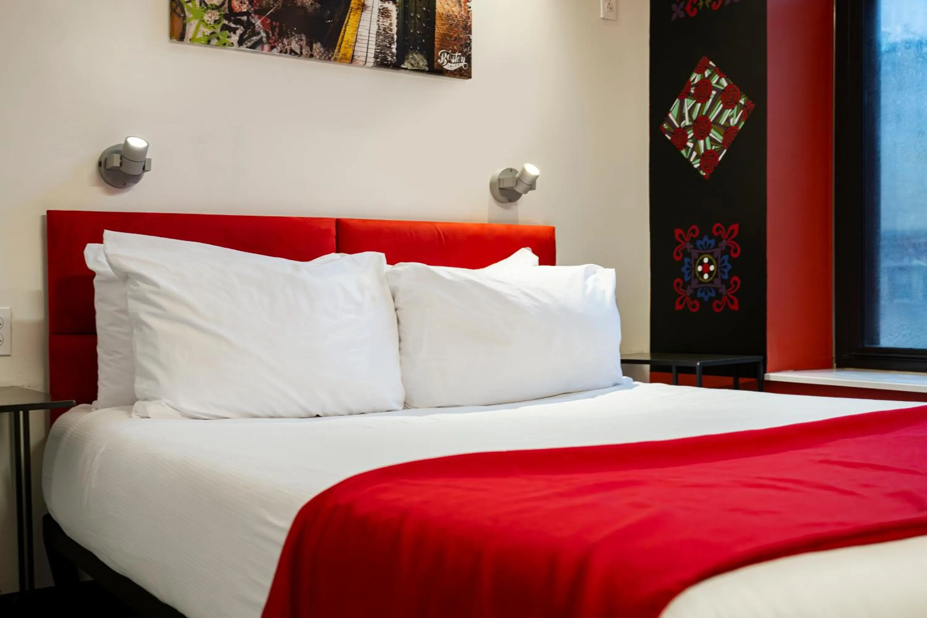 Bed in HI Boston Hostel