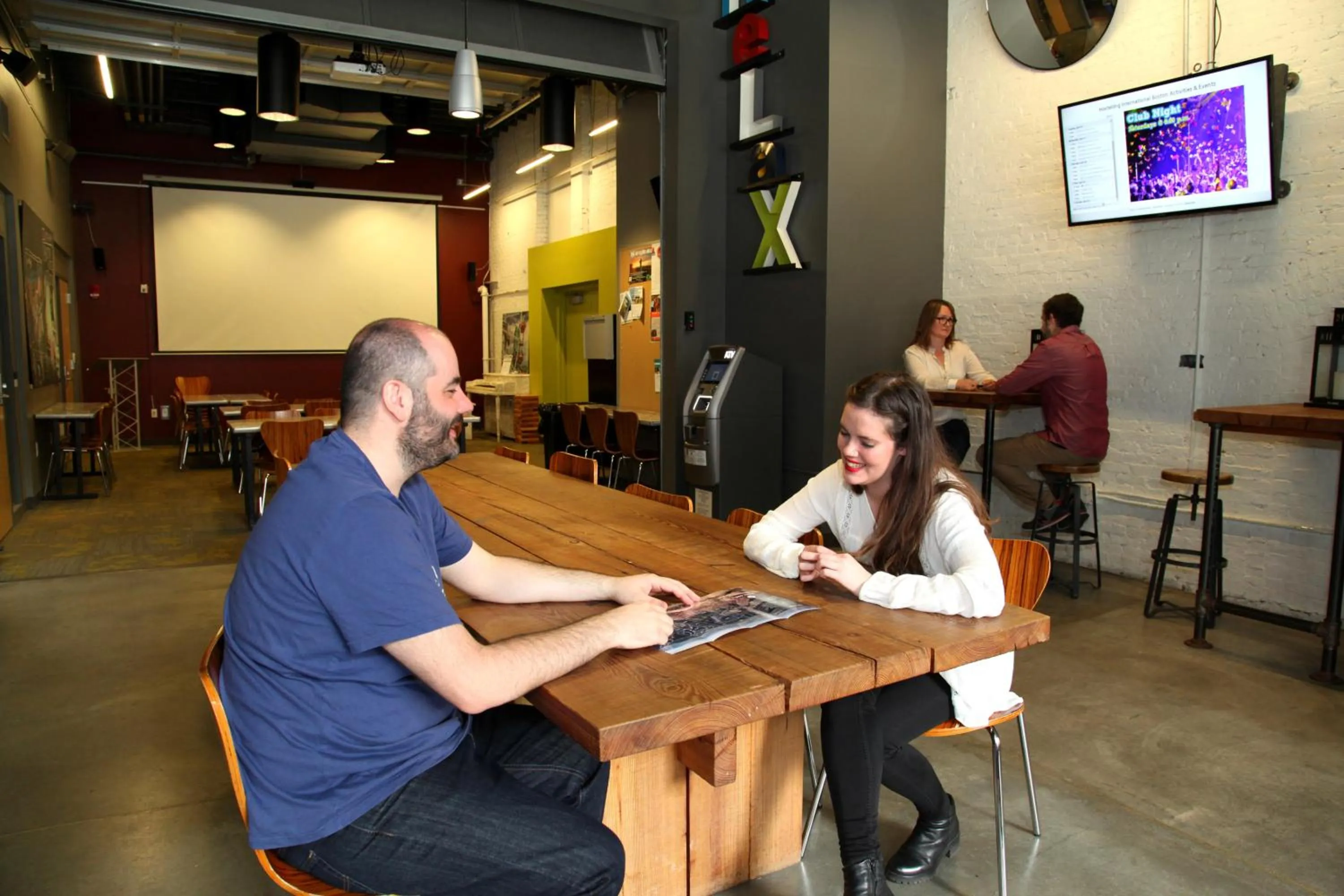 Business facilities in HI Boston Hostel