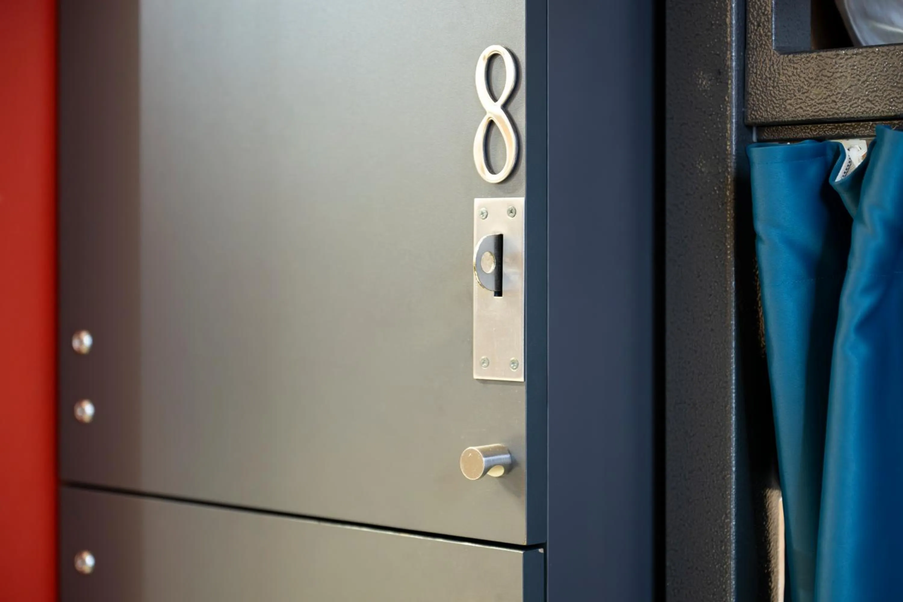 locker in HI Boston Hostel