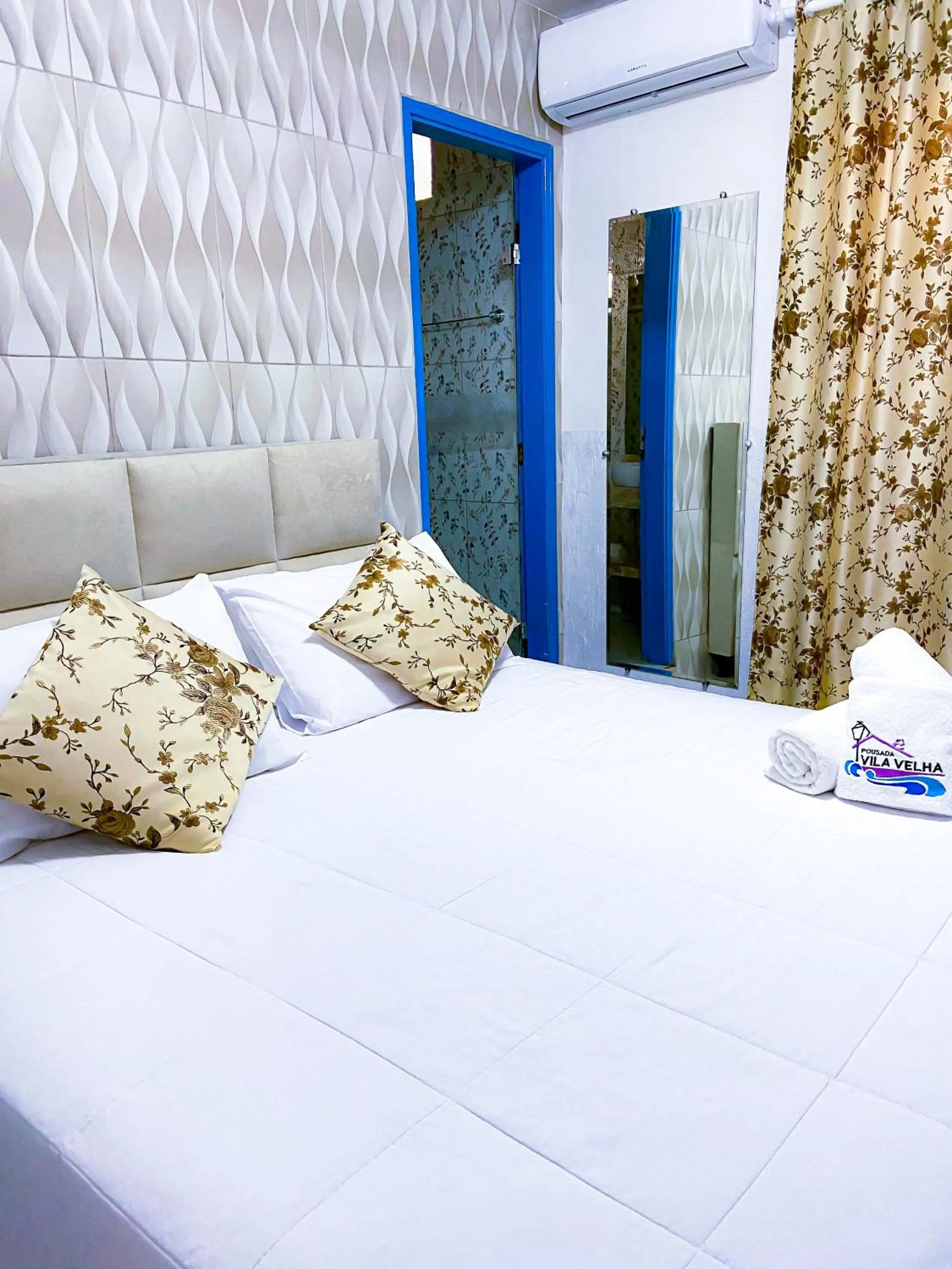 Bed in Pousada Vila Velha