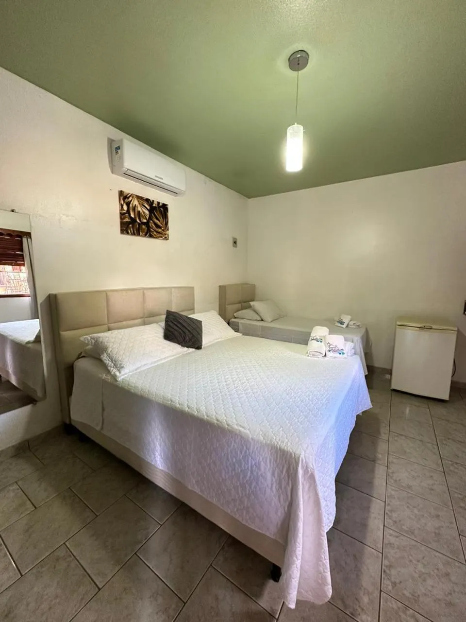 Bed in Pousada Vila Velha