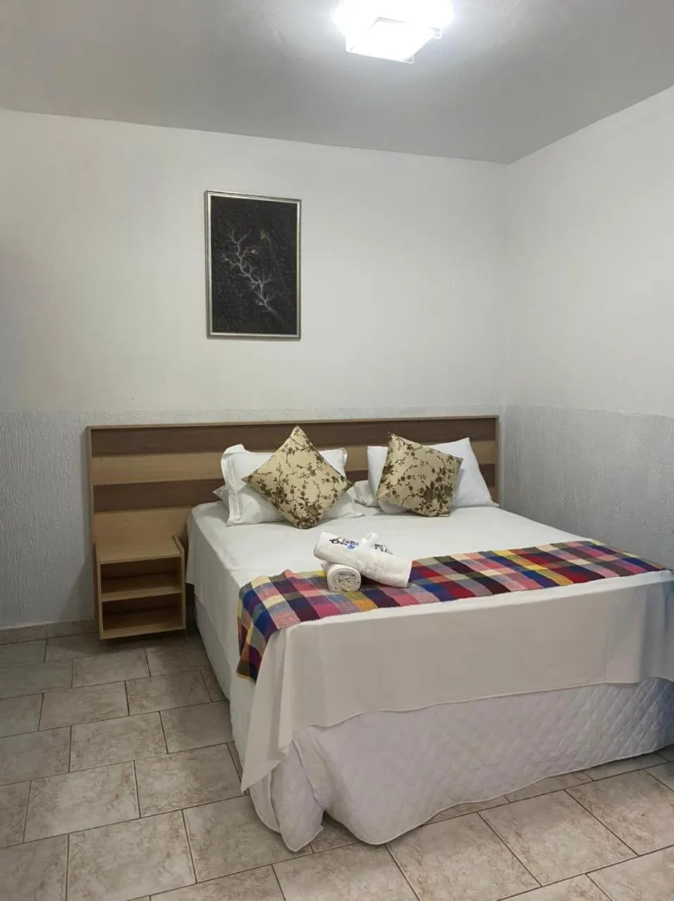 Bed in Pousada Vila Velha