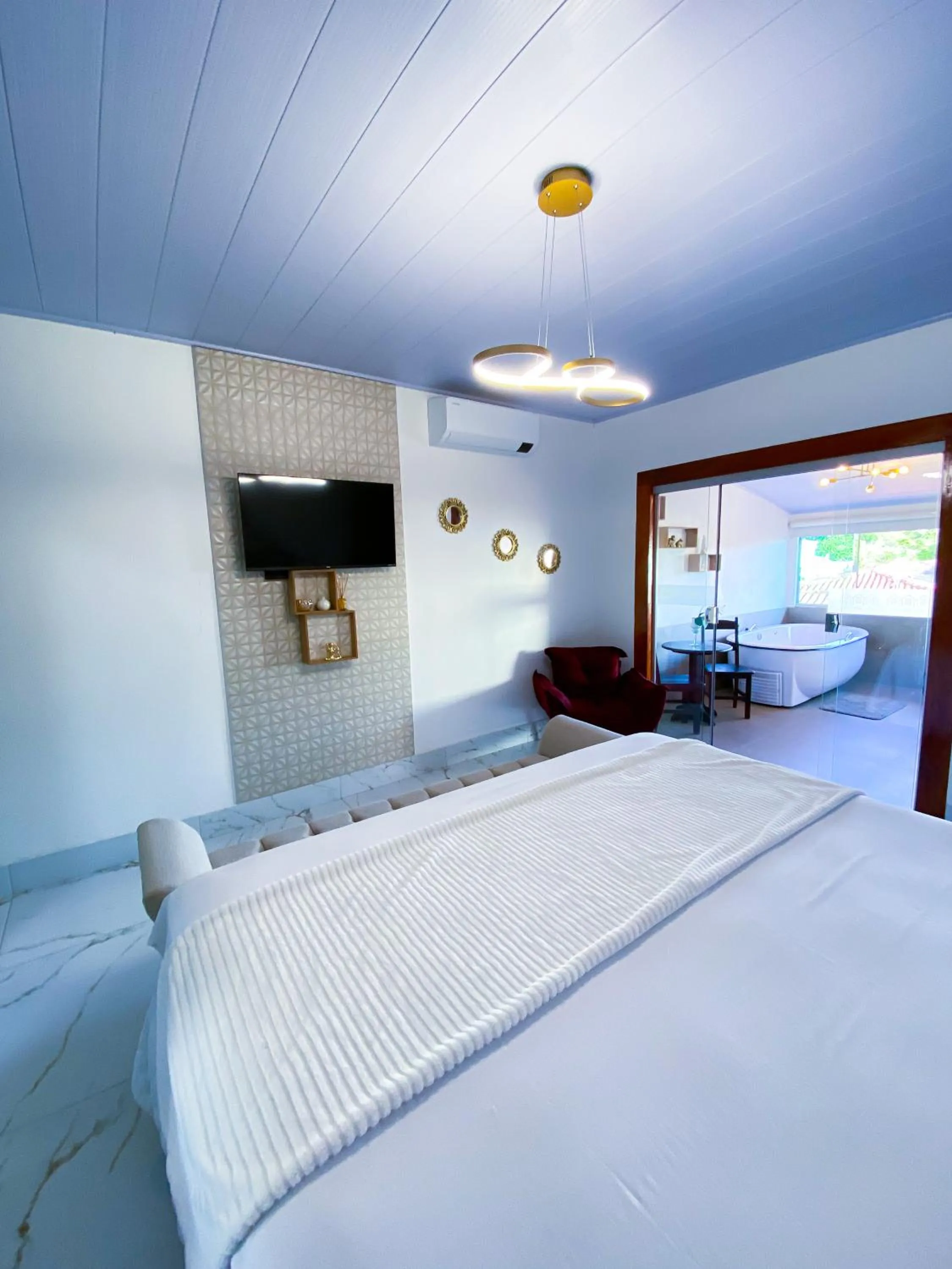 Bed in Pousada Vila Velha