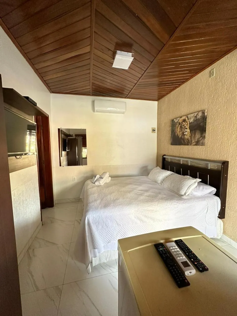 Bed in Pousada Vila Velha