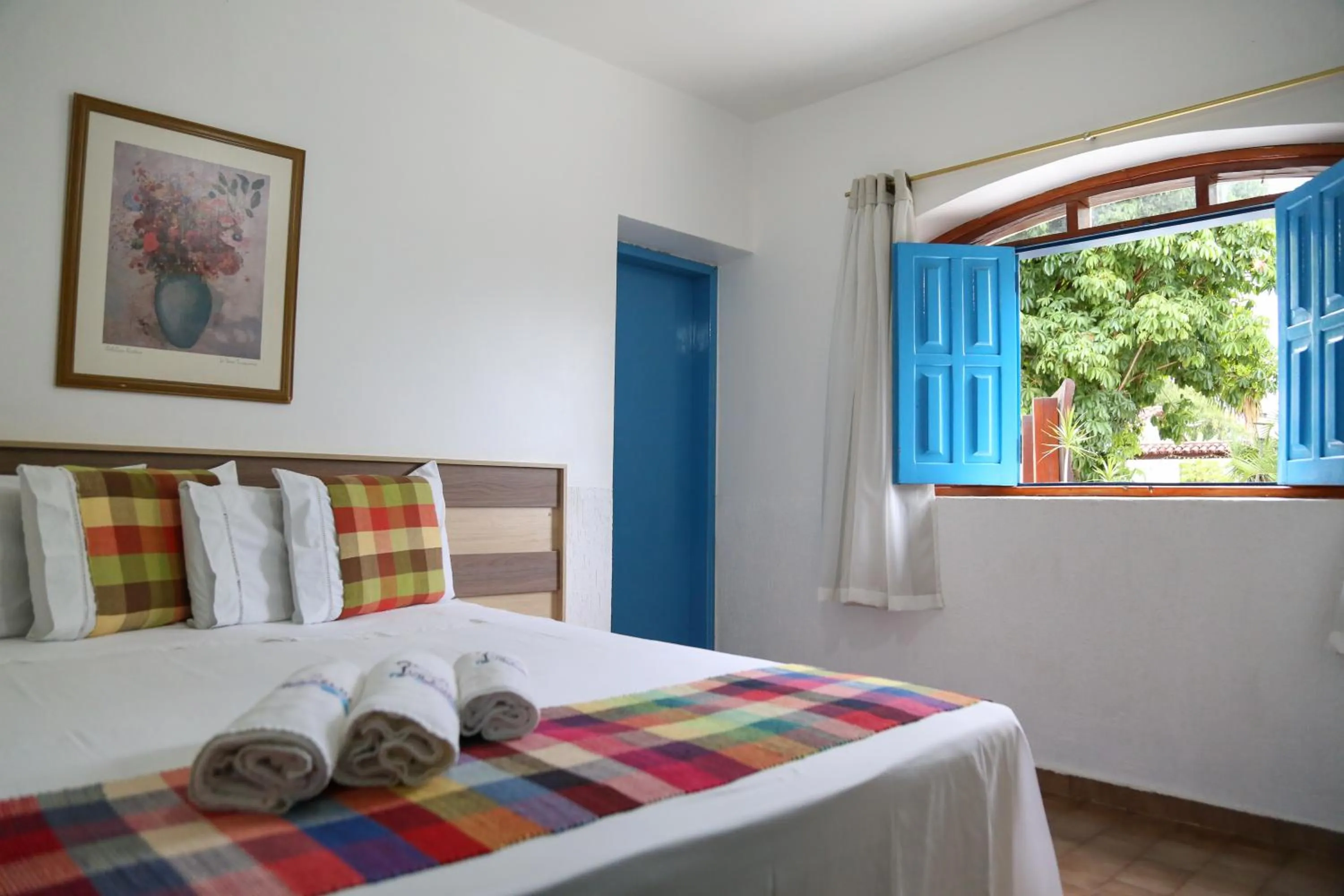 Bed in Pousada Vila Velha