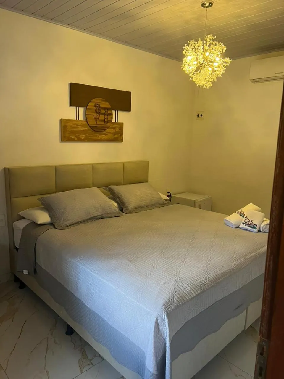 Bed in Pousada Vila Velha