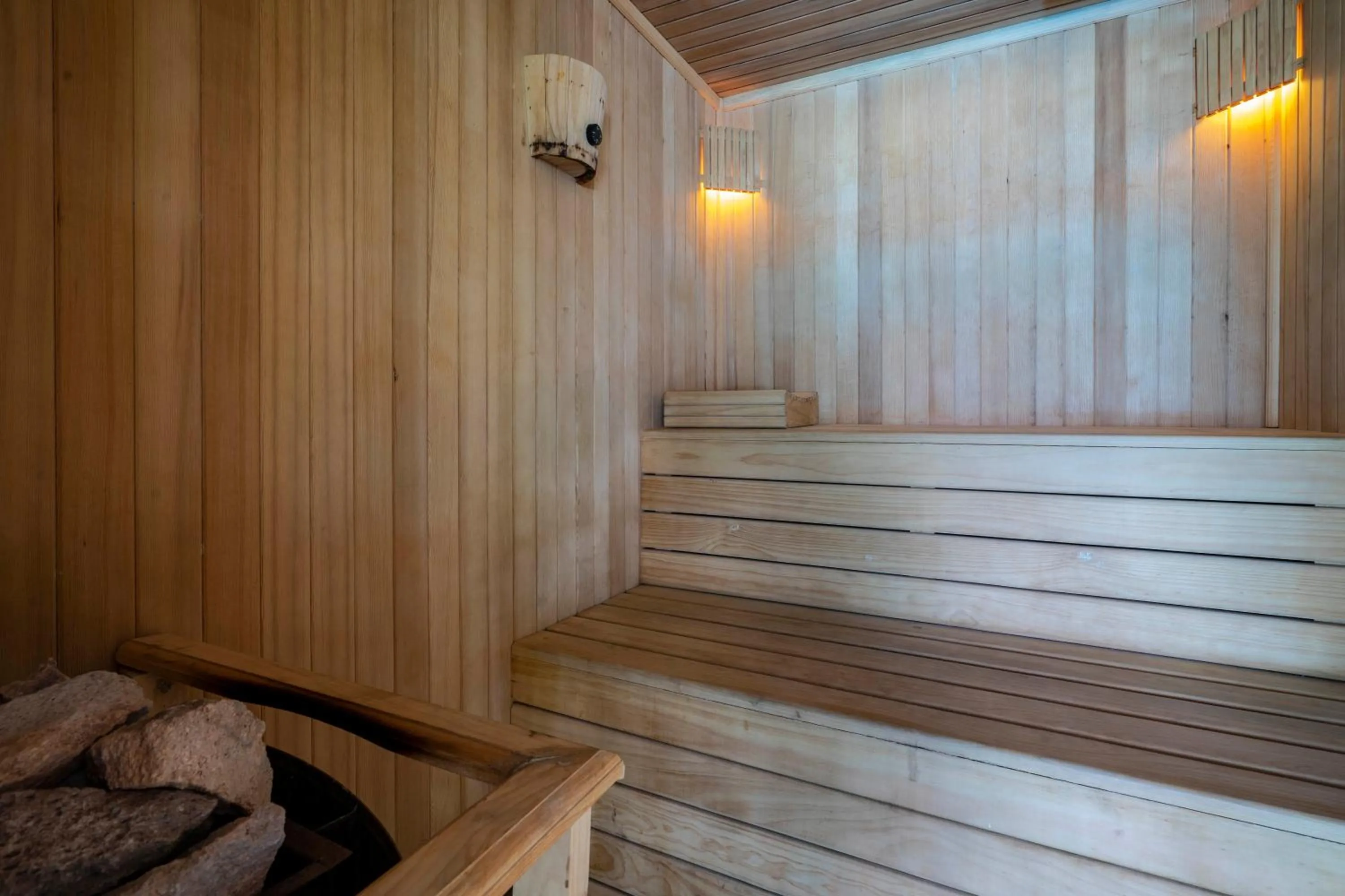 Sauna in Valeria House Rental Suites