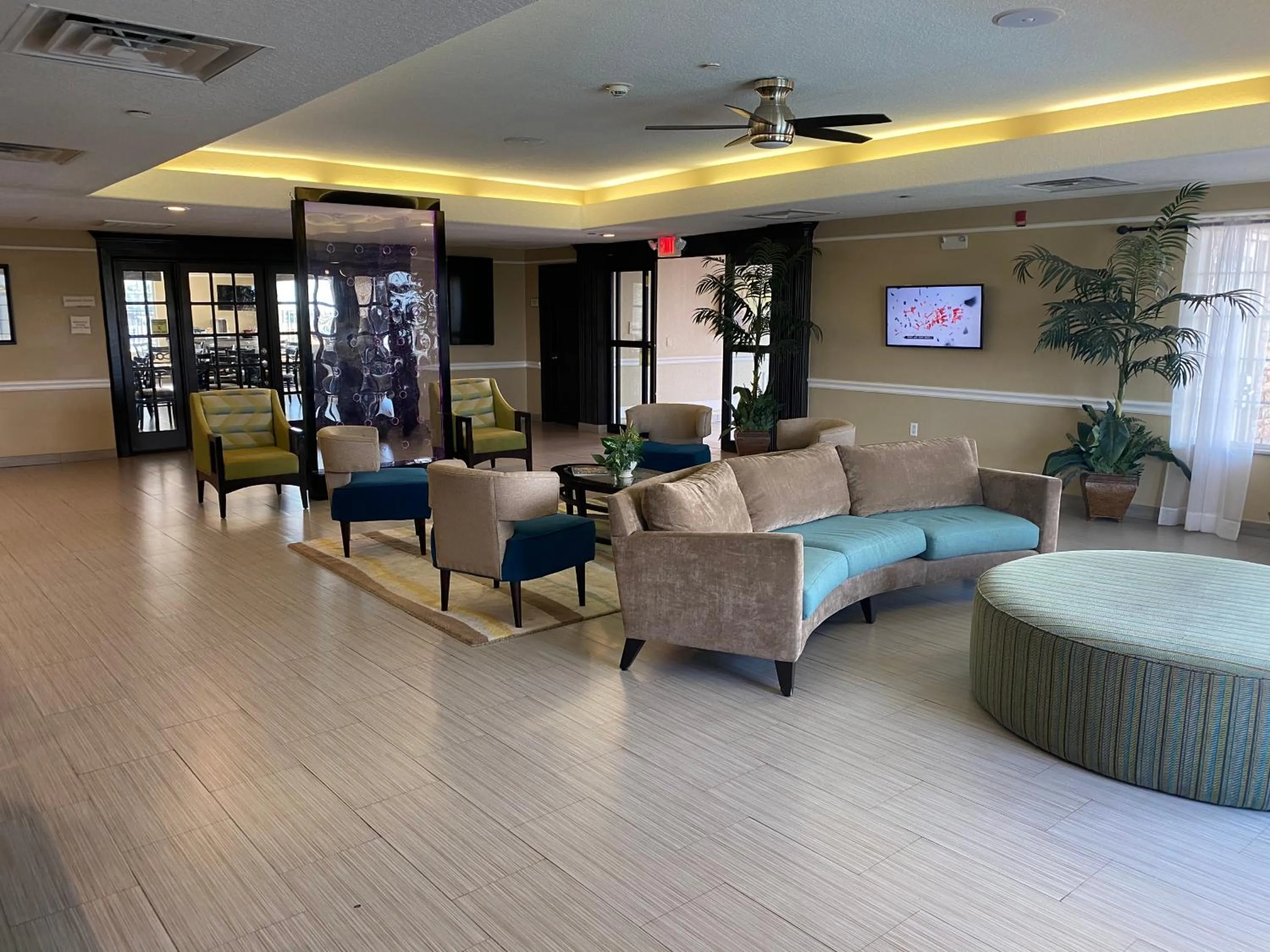 Lobby or reception in Galveston Beach Hotel
