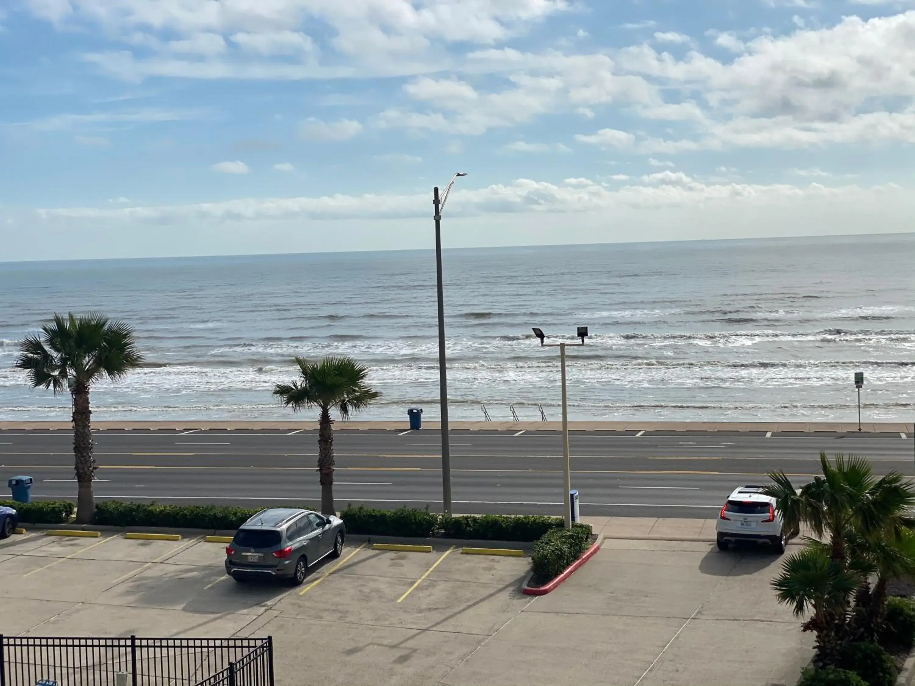 Sea view in Galveston Beach Hotel Sea view in Galveston Beach Hotel