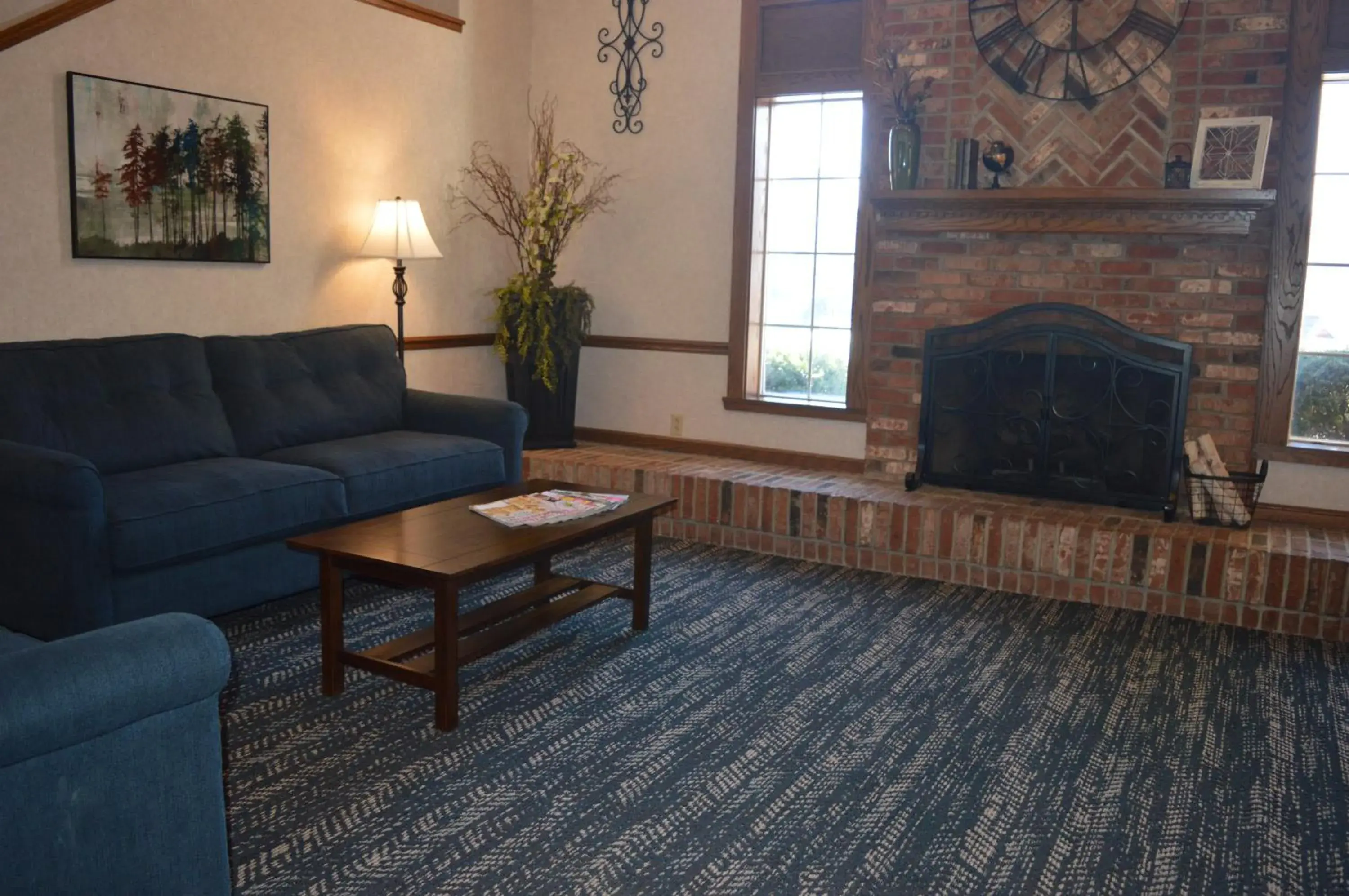 Lobby or reception in Super 8 by Wyndham Greenfield Lobby or reception in Super 8 by Wyndham Greenfield