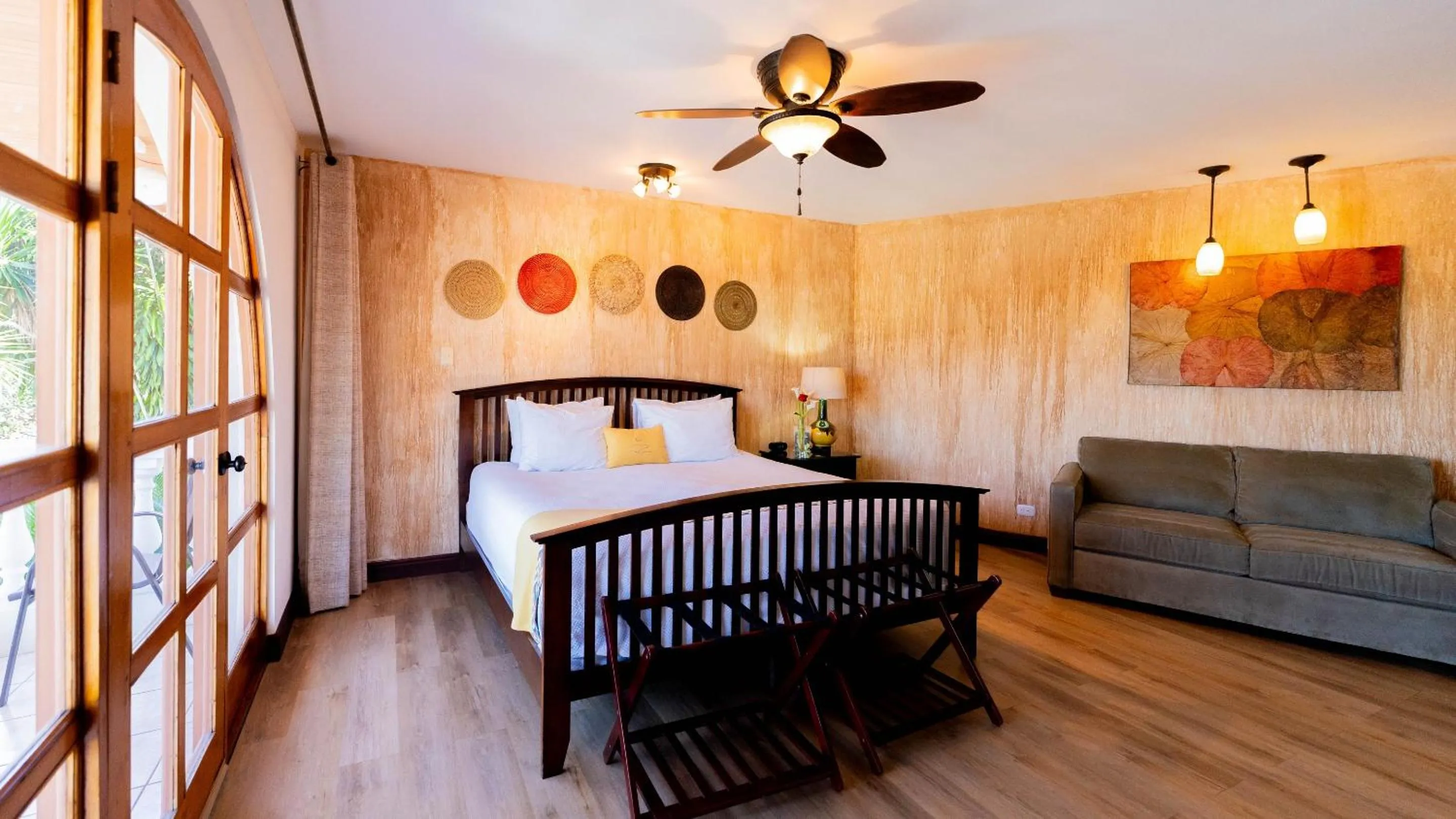 Bed in Buena Vista Chic Hotel