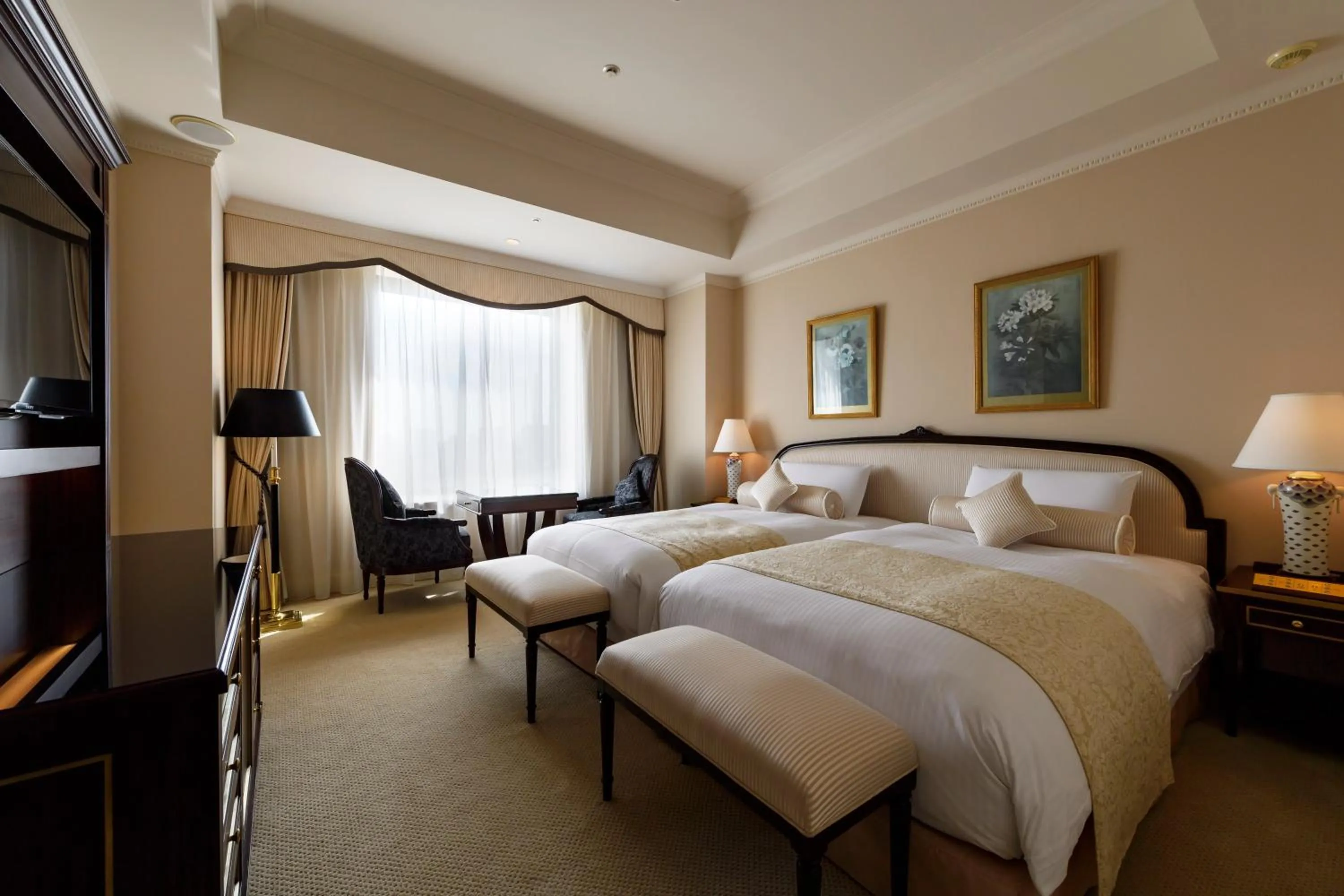 Bedroom, Bed in Dai-ichi Hotel Tokyo