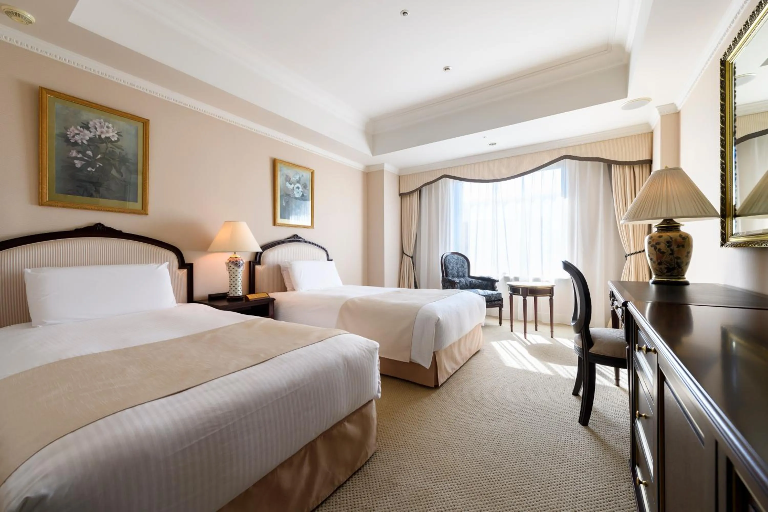 Bed in Dai-ichi Hotel Tokyo