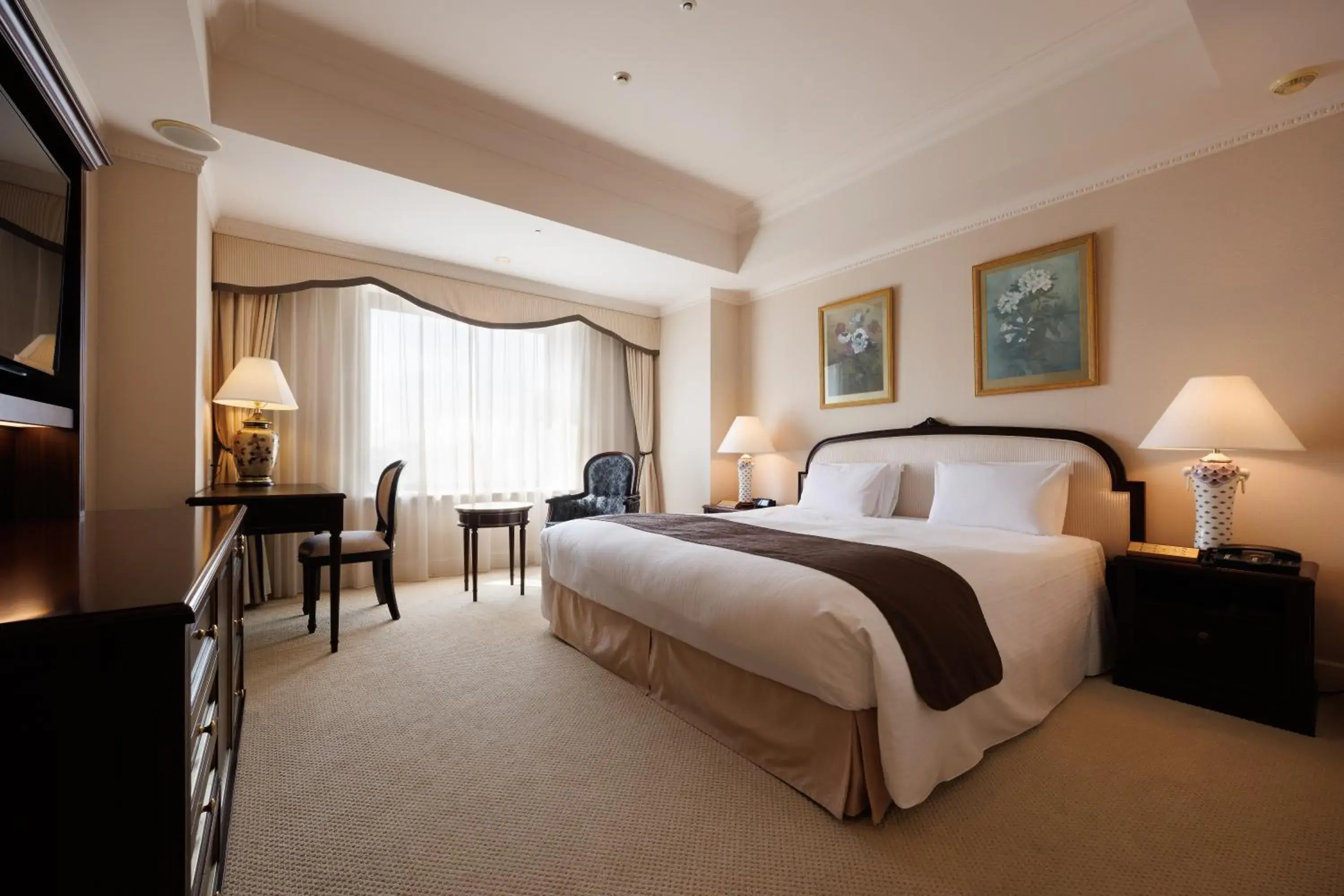 Bed in Dai-ichi Hotel Tokyo Bed in Dai-ichi Hotel Tokyo