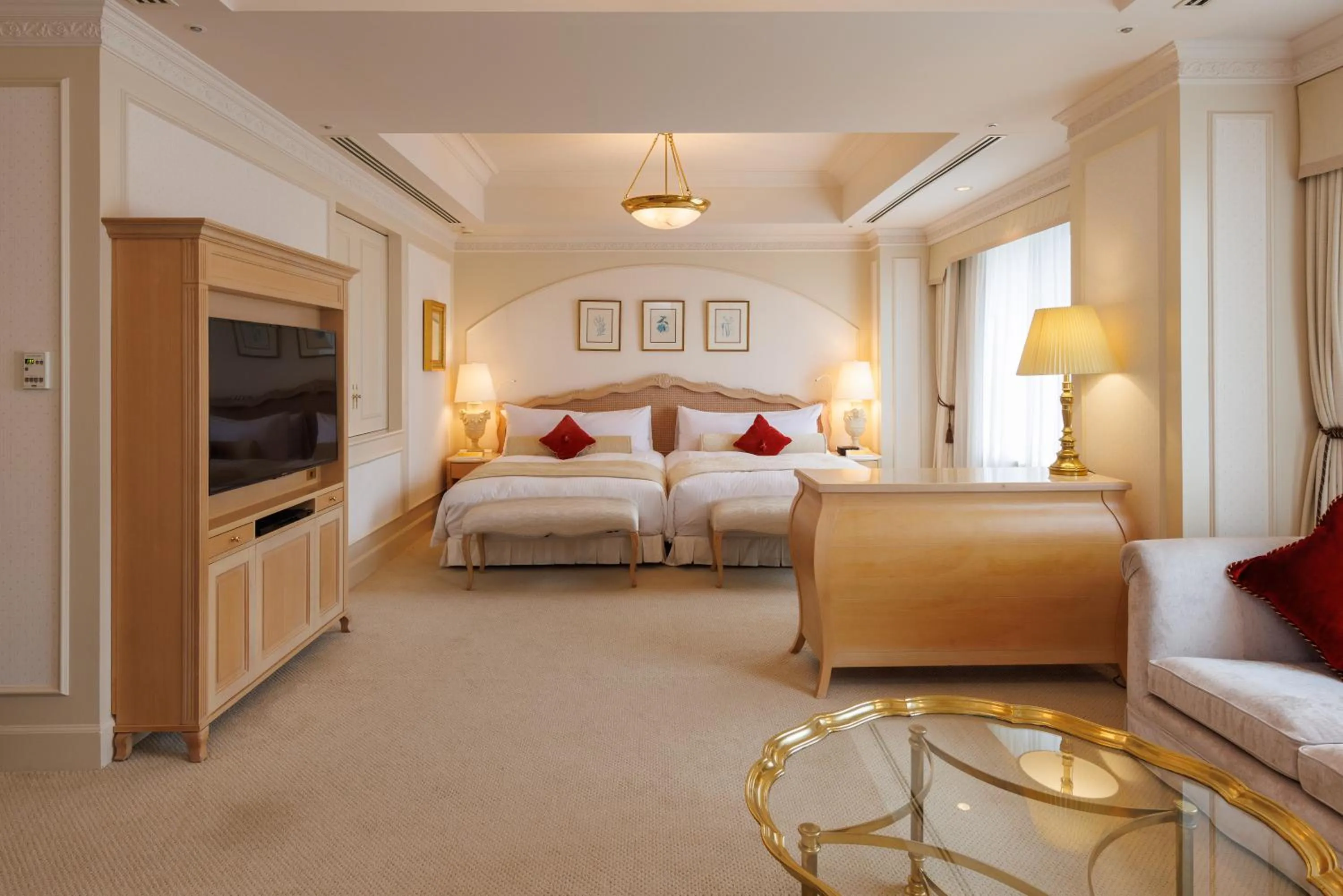 Bed in Dai-ichi Hotel Tokyo