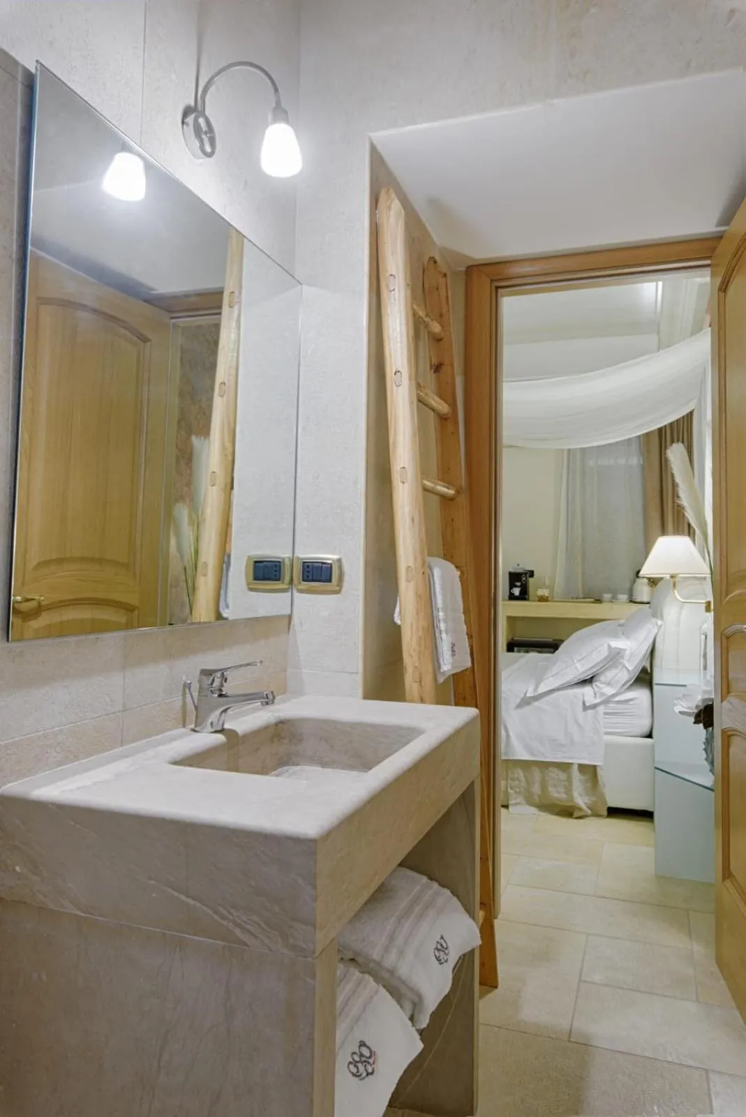 Bathroom, Bed in Egò Salento
