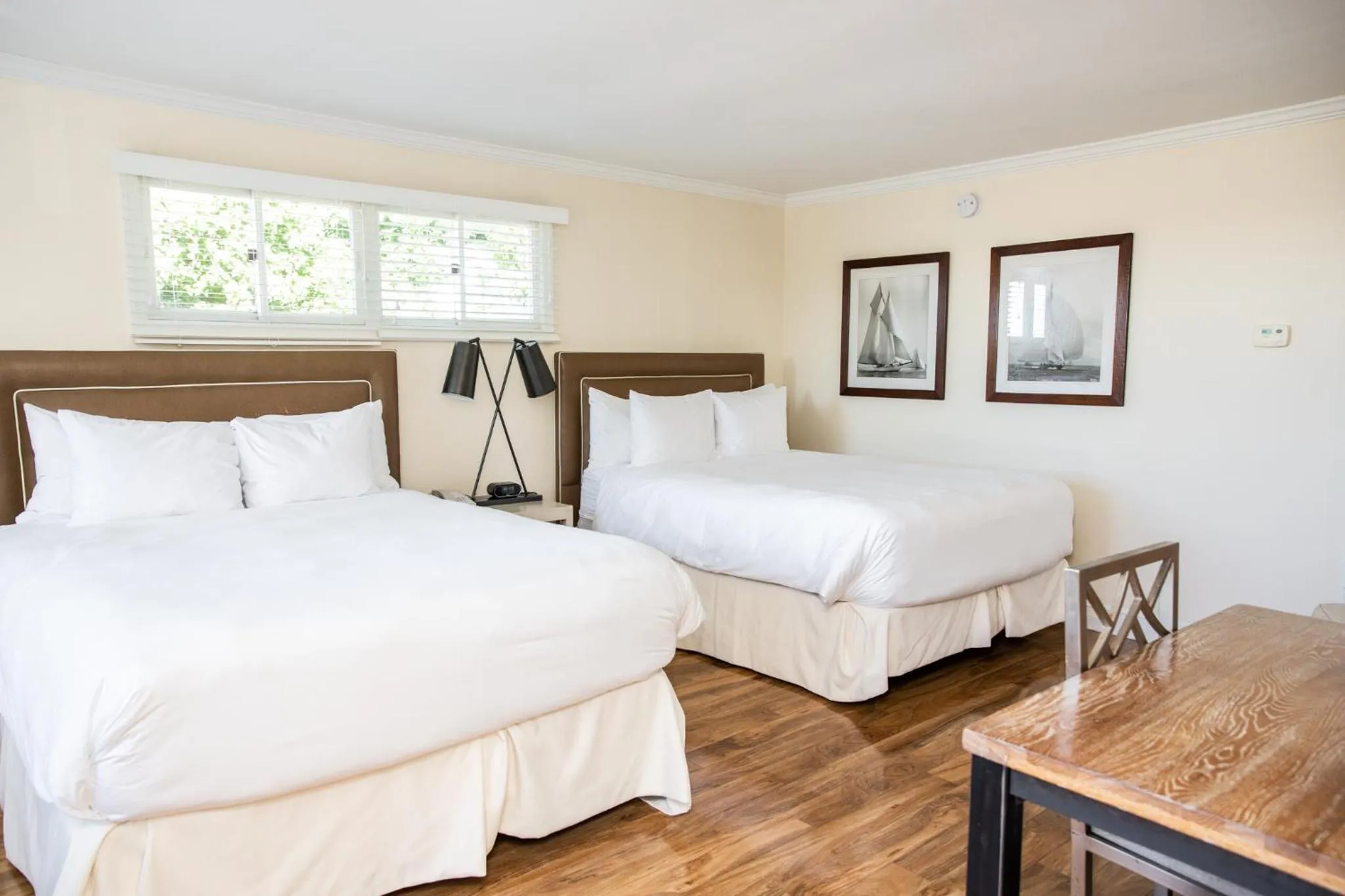 Bed in Three Village Inn