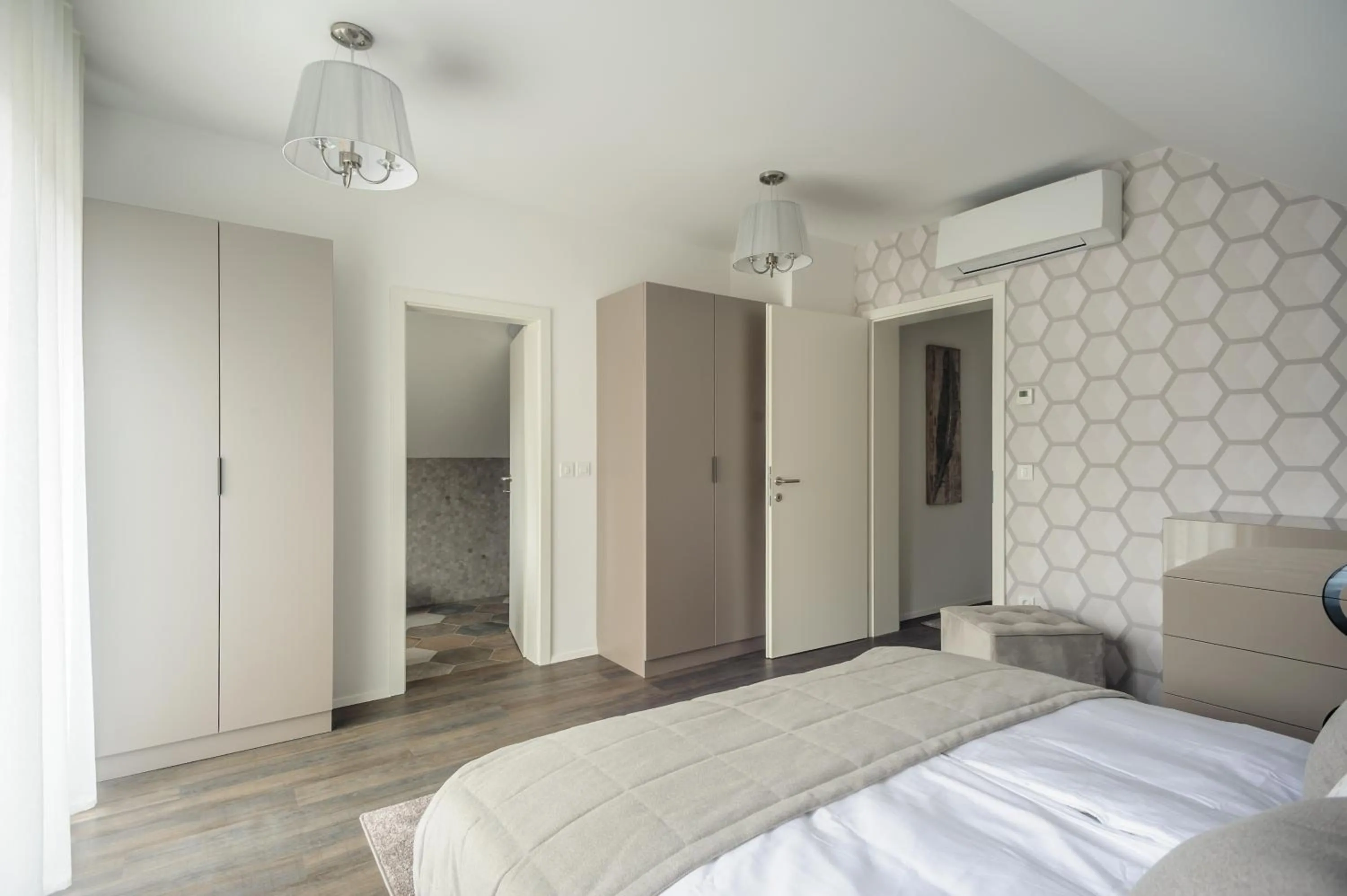 Bedroom, Bed in Apartments Villa Tatiana