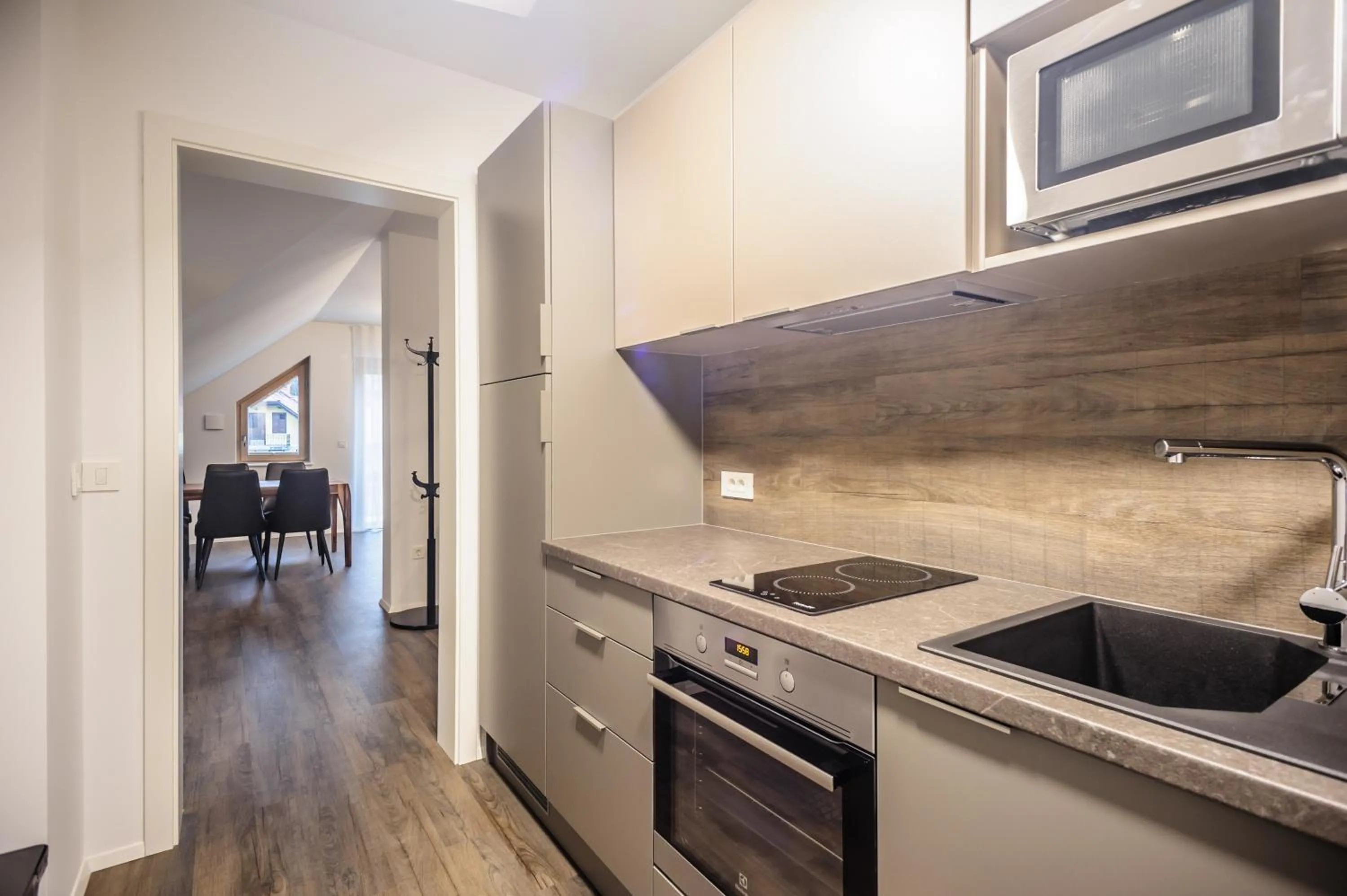 Kitchen or kitchenette in Apartments Villa Tatiana