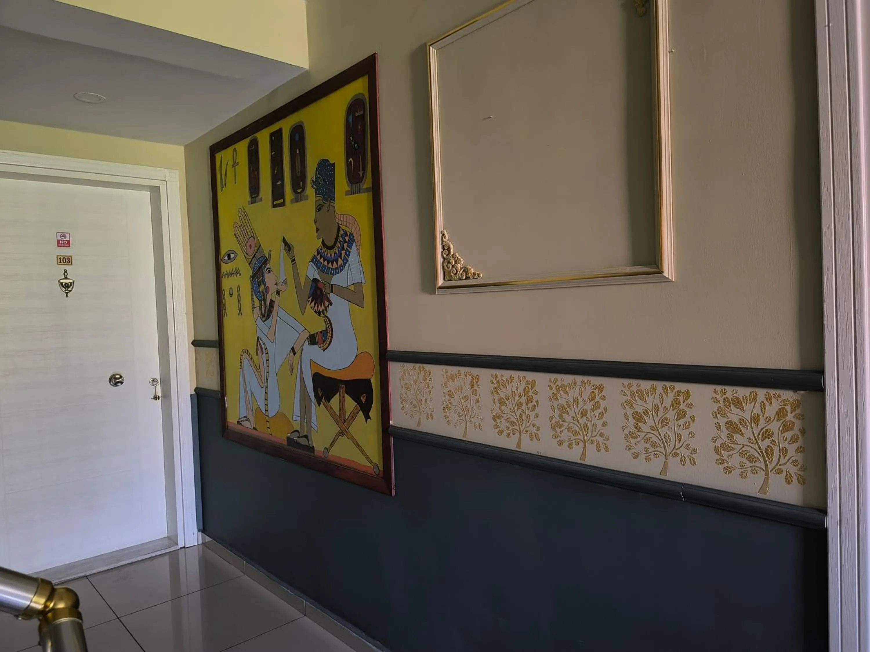 Decorative detail in Hannapart Otel