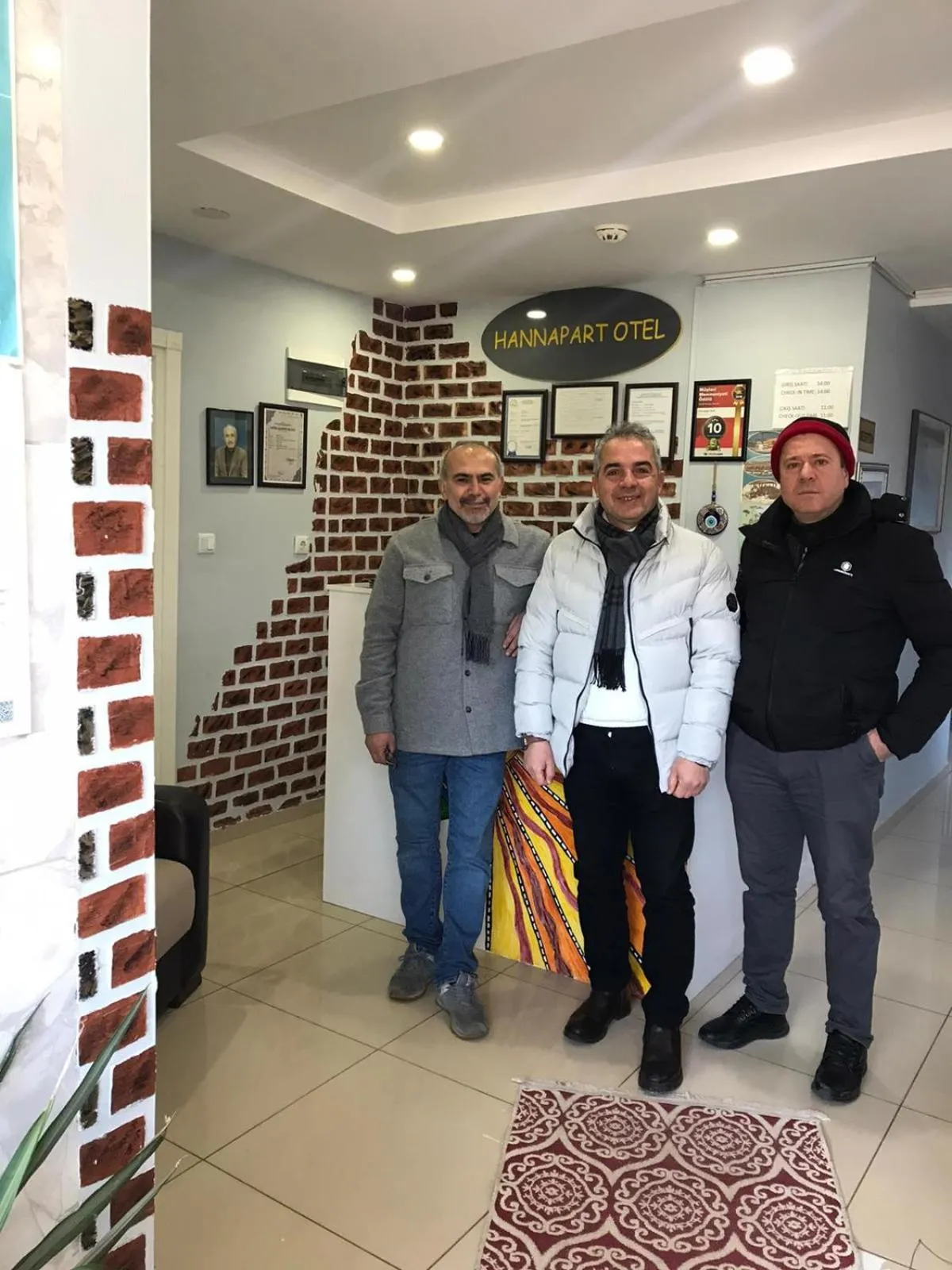 Lobby or reception in Hannapart Otel