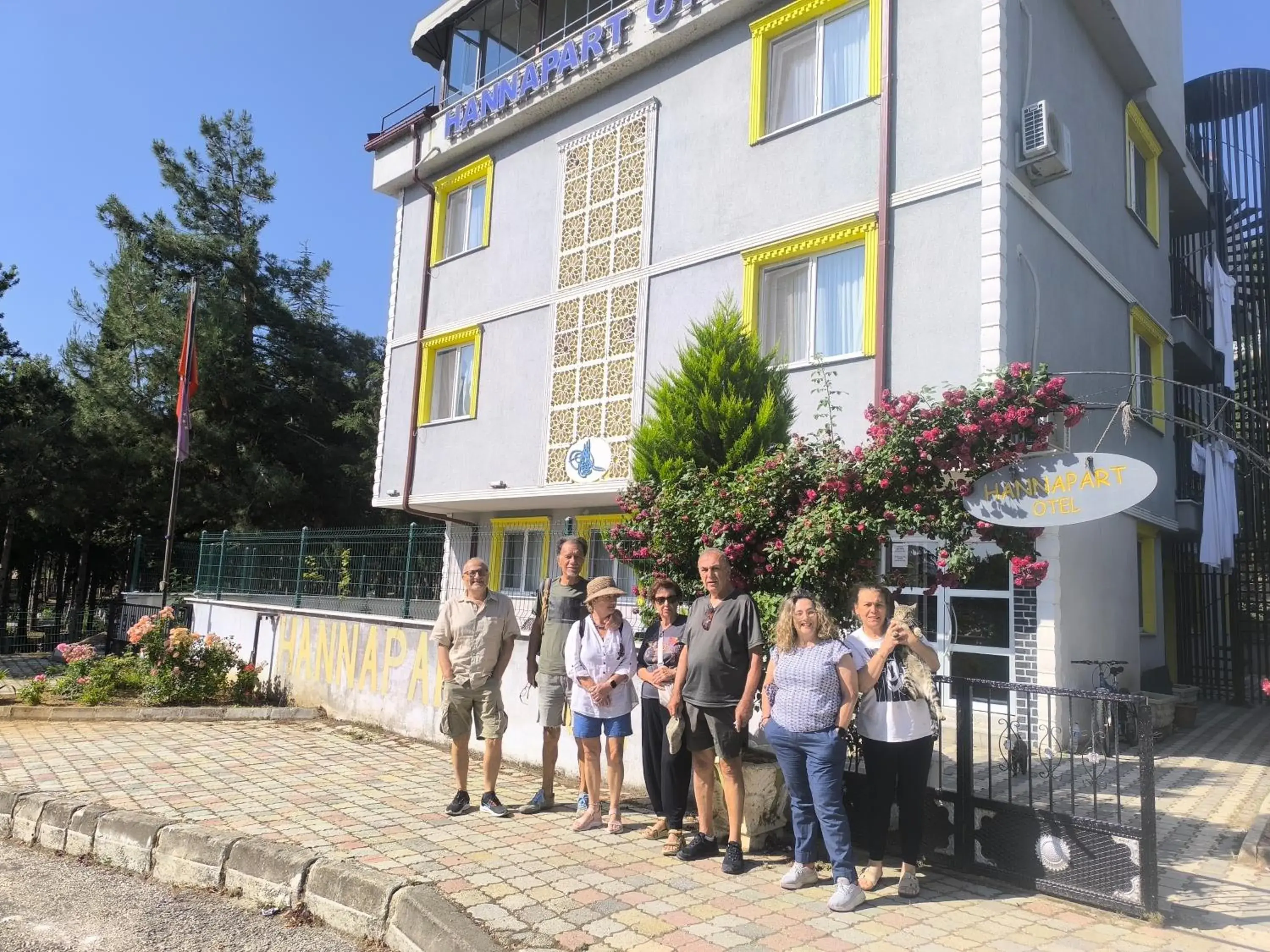 Property building in Hannapart Otel Property building in Hannapart Otel