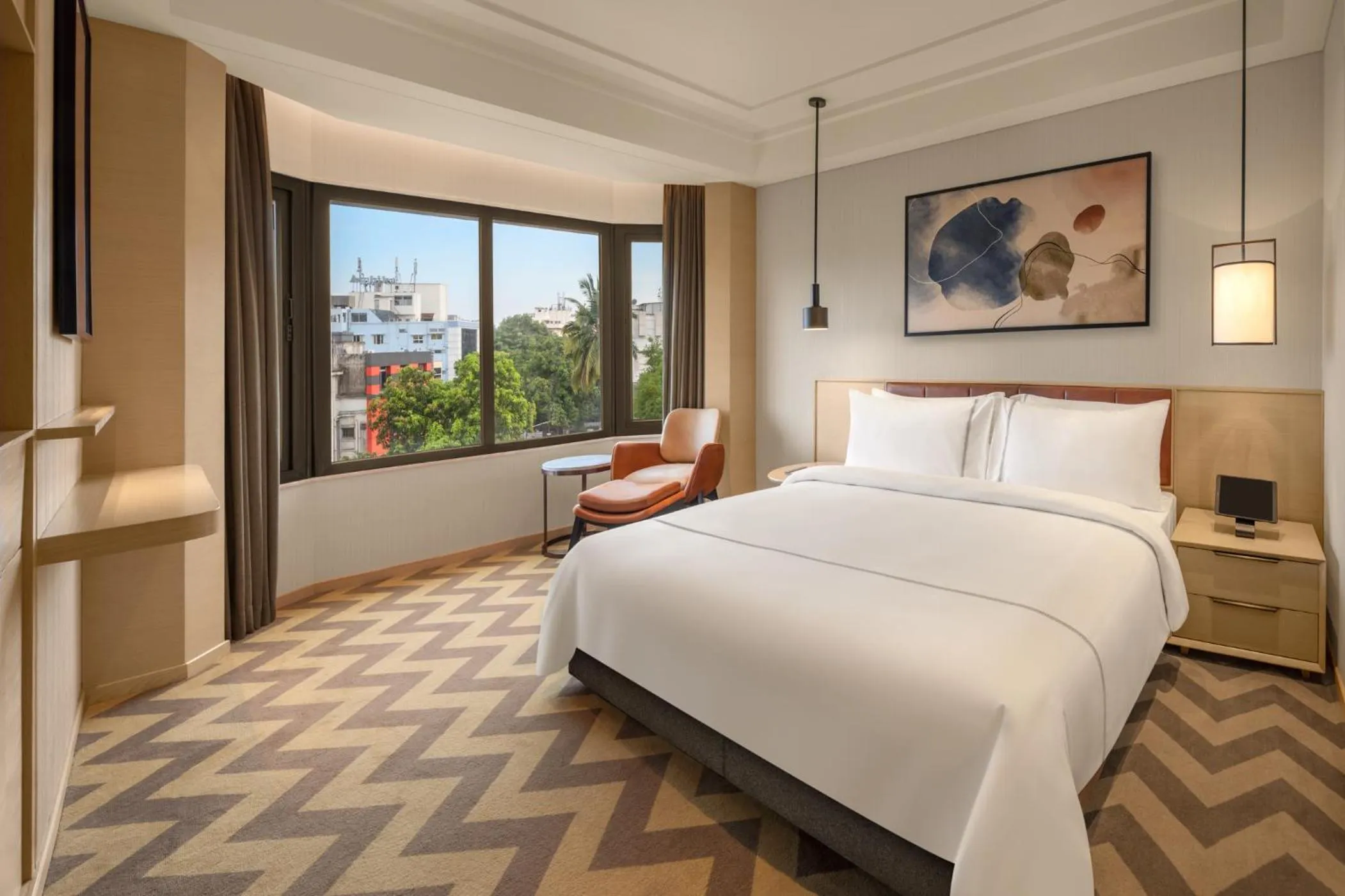 Bed in The Residency, Chennai