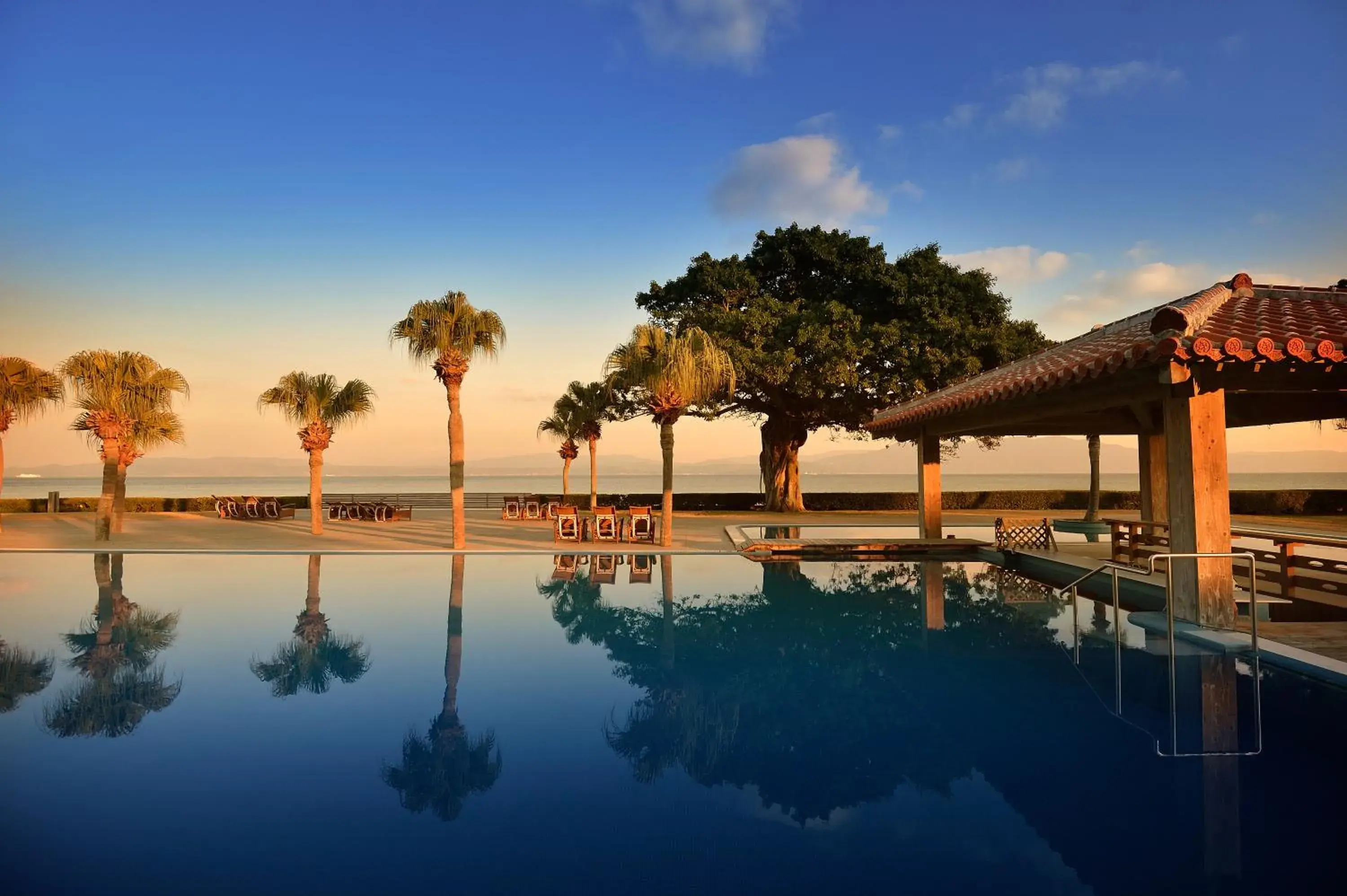Swimming pool in Kagoshima Sunamushionsen Ibusuki Hakusuikan Swimming pool in Kagoshima Sunamushionsen Ibusuki Hakusuikan