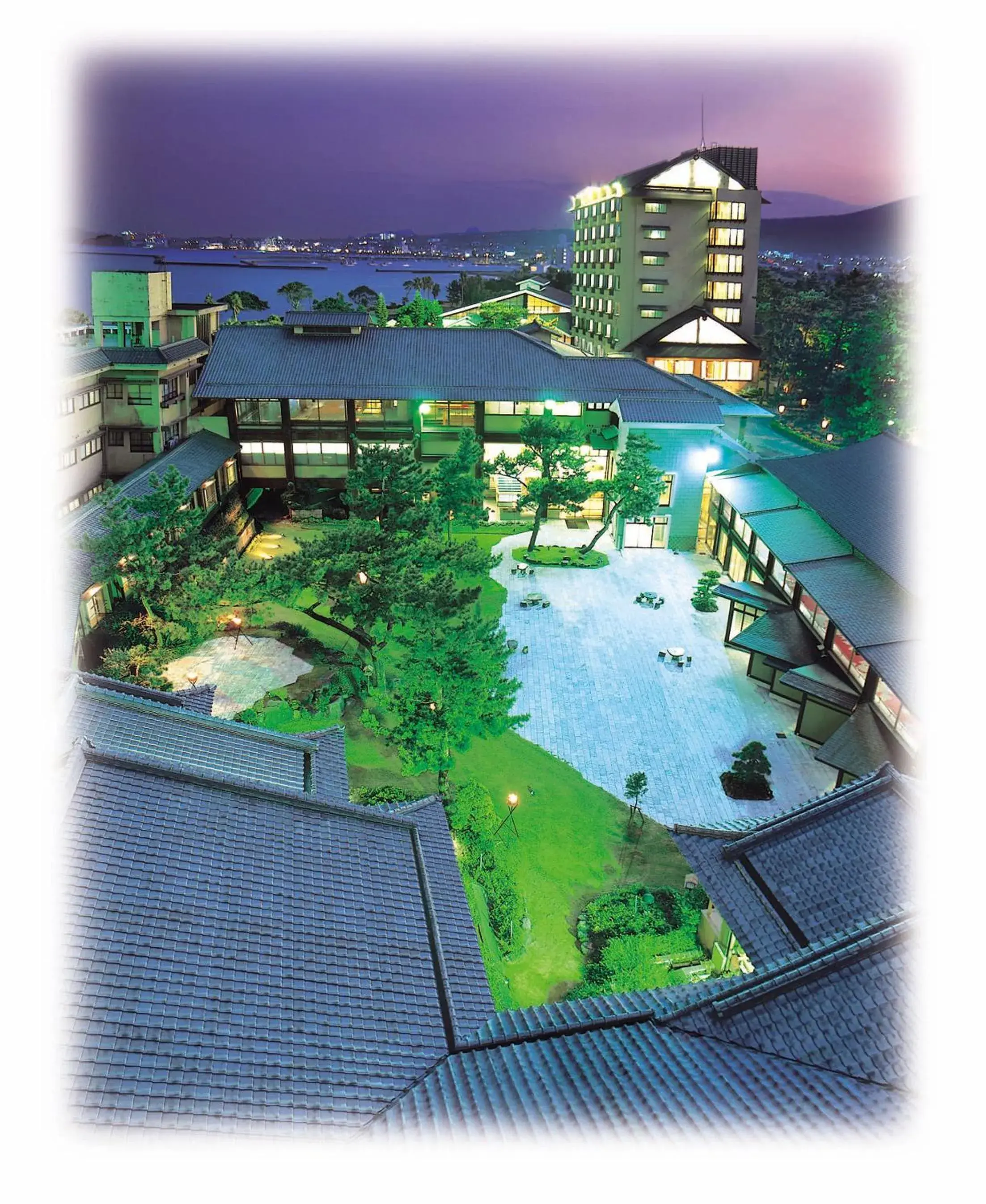 Facade/entrance in Kagoshima Sunamushionsen Ibusuki Hakusuikan Facade/entrance in Kagoshima Sunamushionsen Ibusuki Hakusuikan