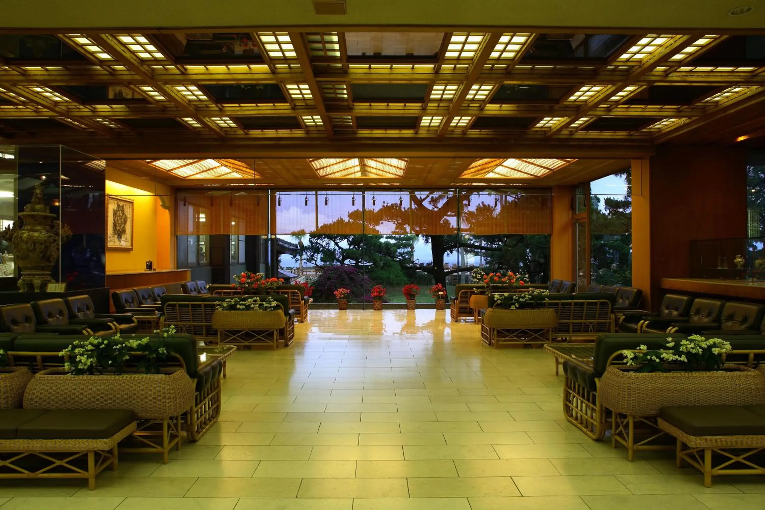 Lobby or reception in Kagoshima Sunamushionsen Ibusuki Hakusuikan Lobby or reception in Kagoshima Sunamushionsen Ibusuki Hakusuikan