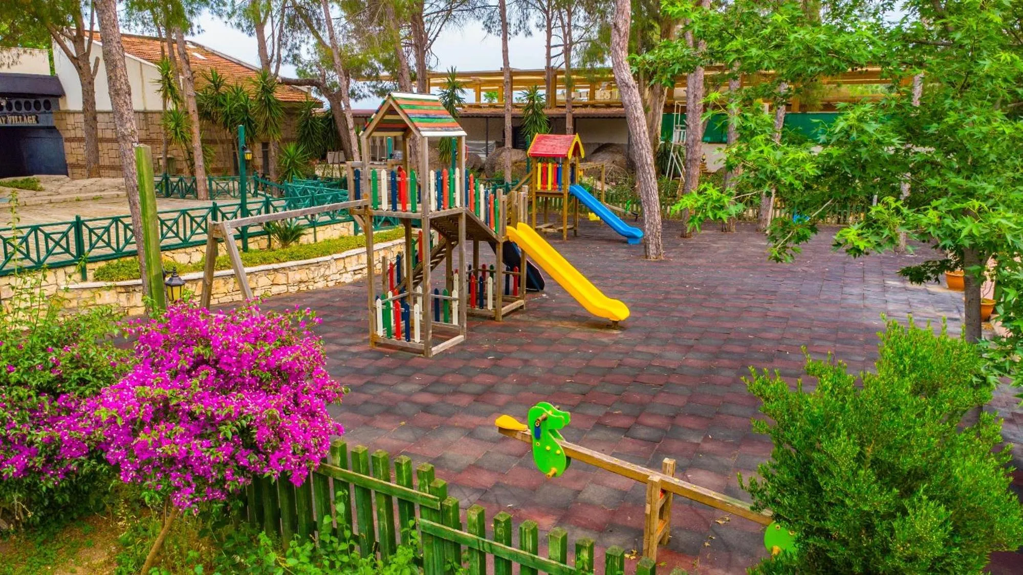 Children play ground in Champion Holiday Village