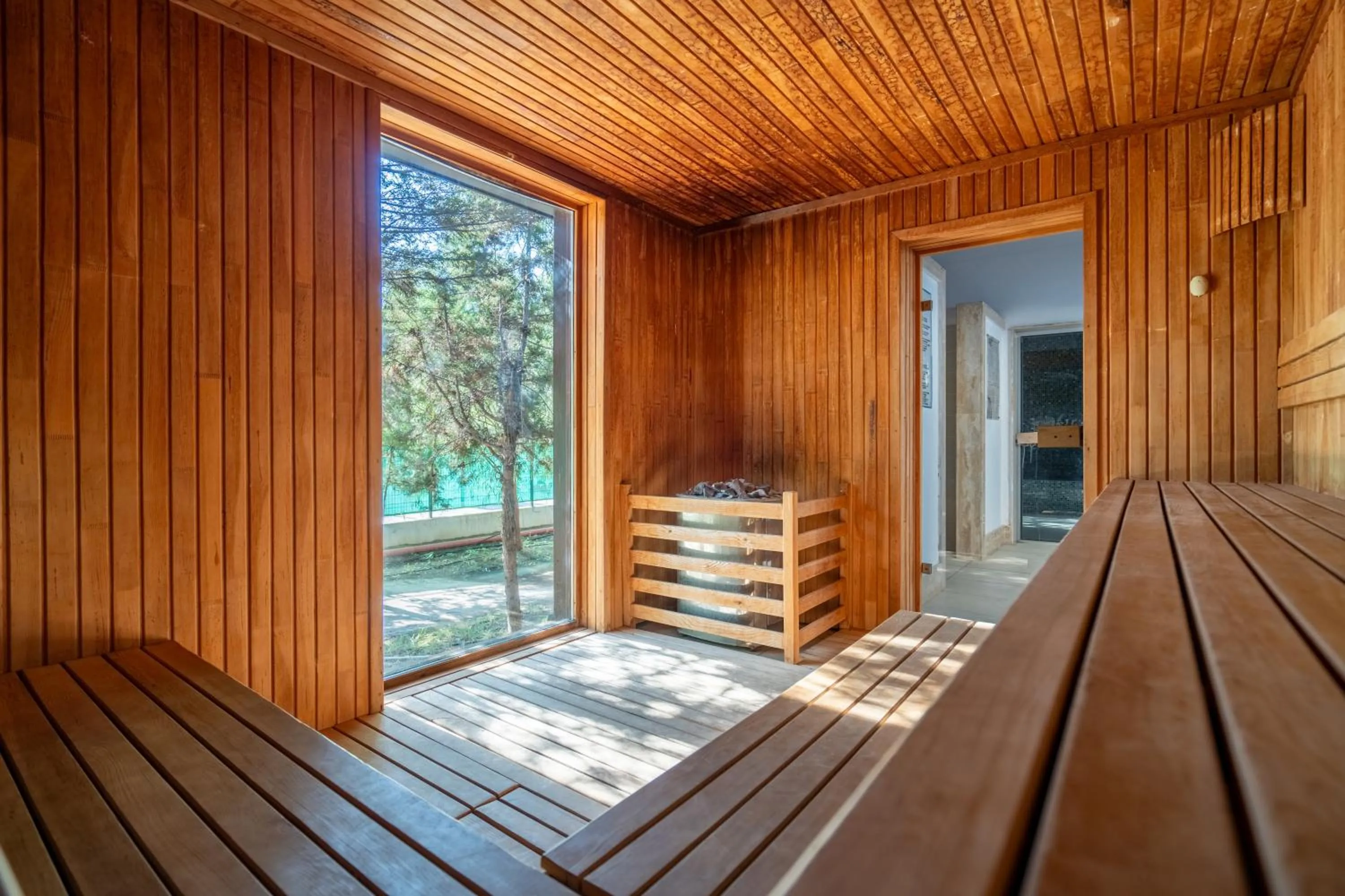 Sauna in Champion Holiday Village