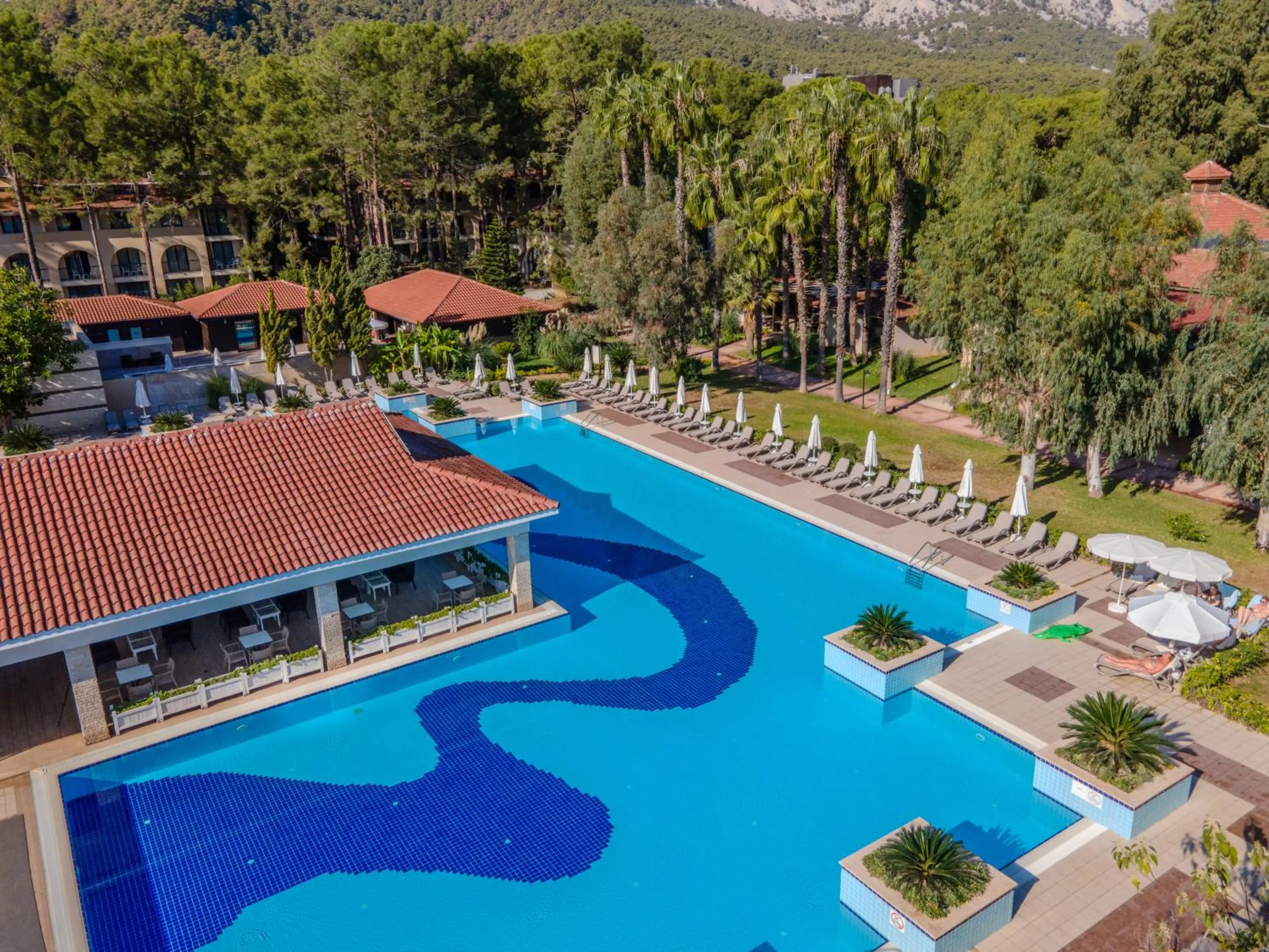 Mountain view in Champion Holiday Village