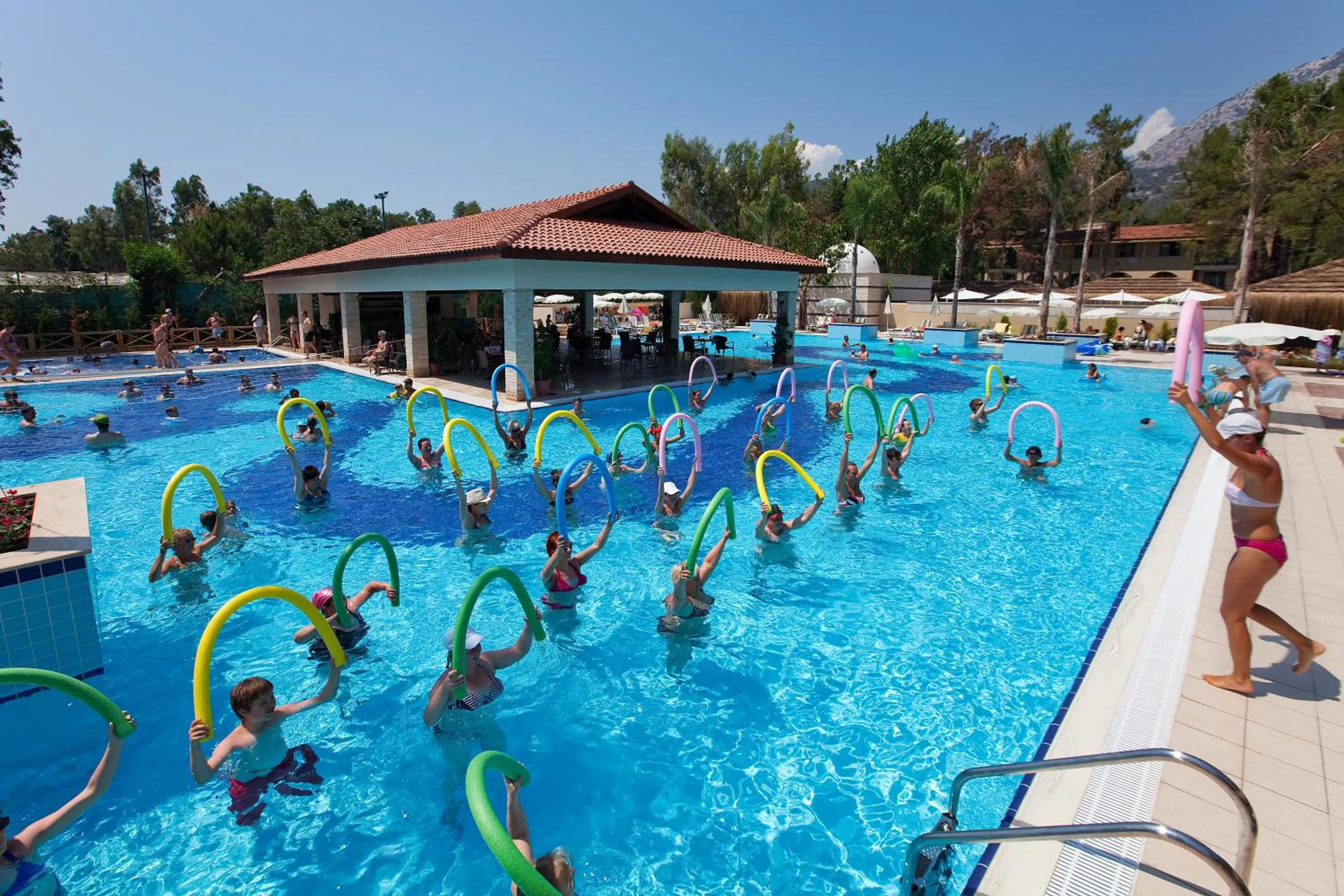 Swimming pool in Champion Holiday Village
