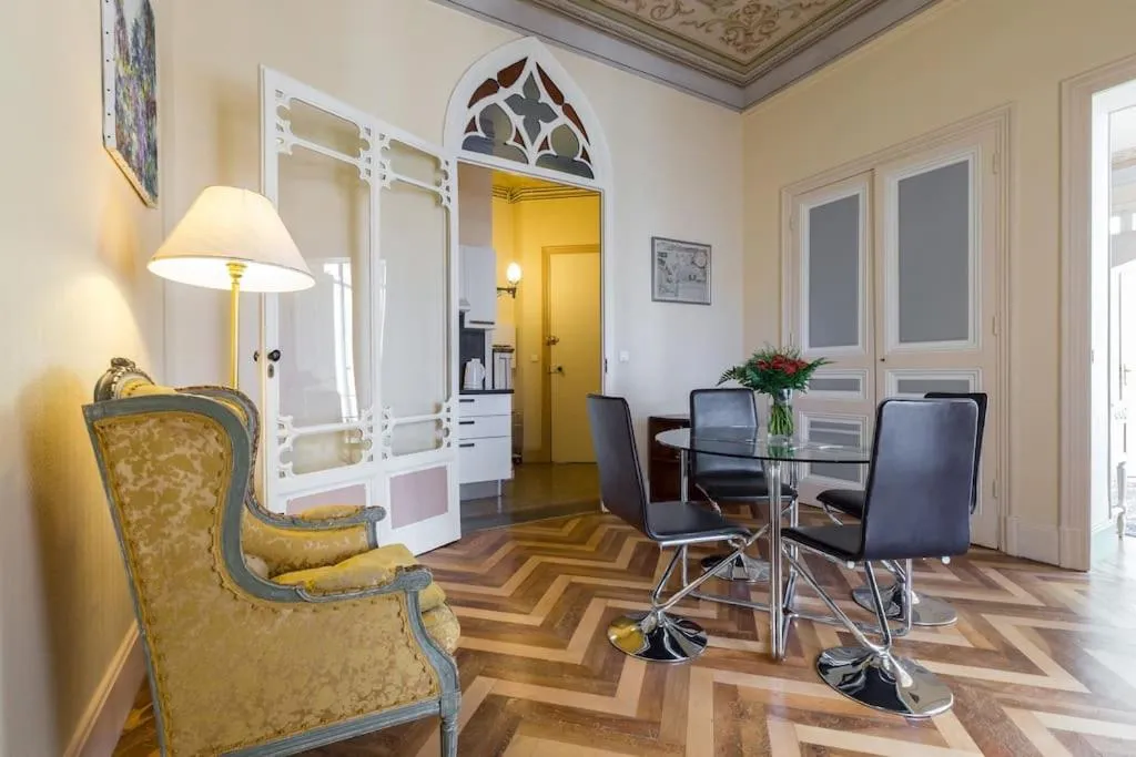 Seating area in Résidence La Villa Léonie