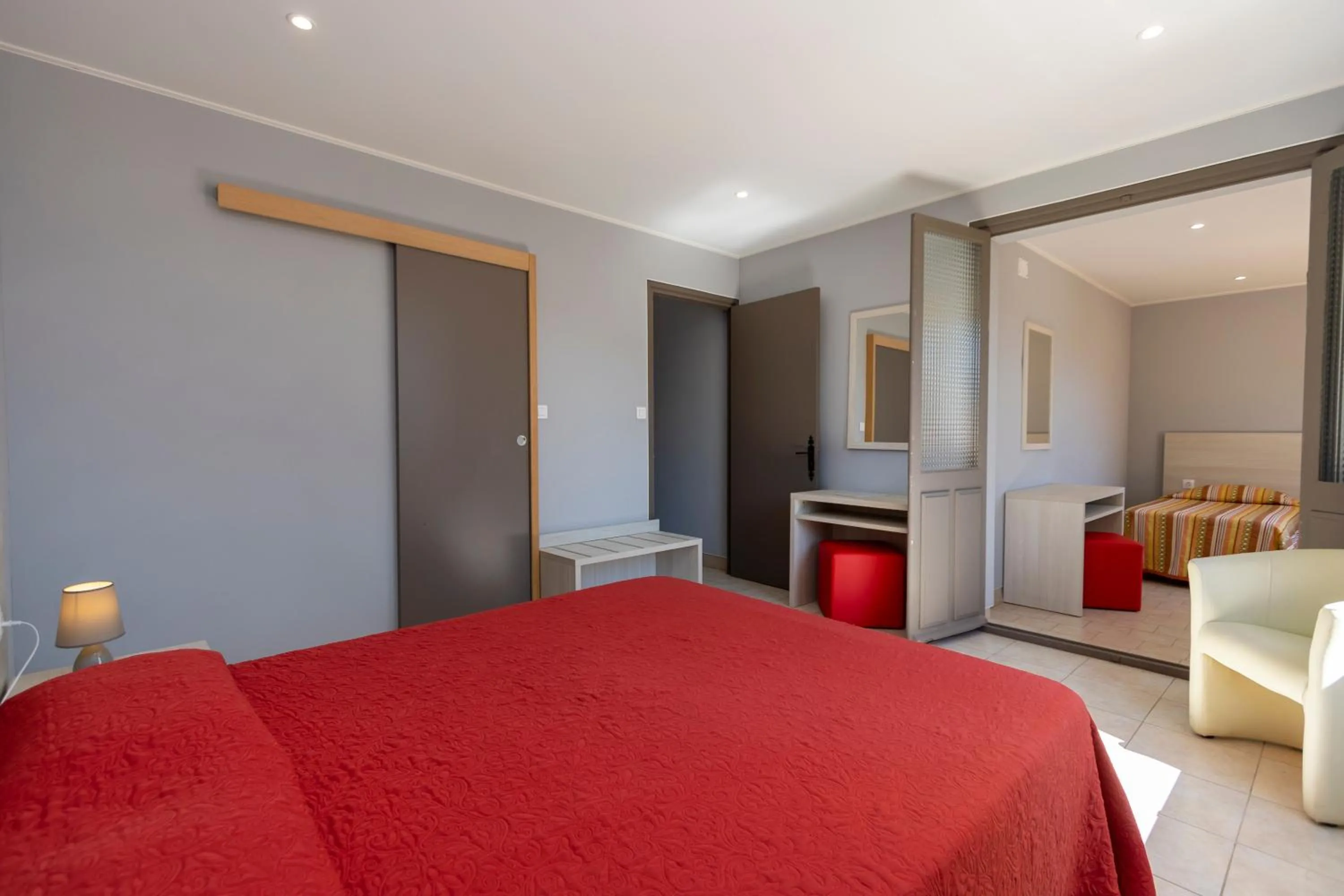 Bed in Hotel Arcu Di Sole