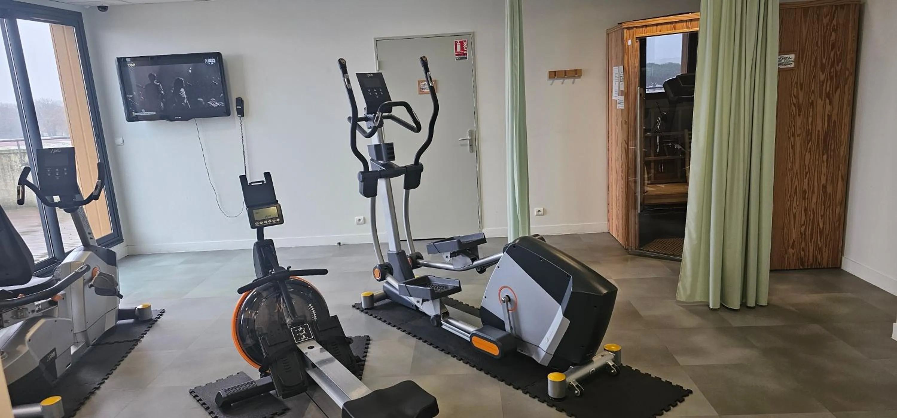 Fitness centre/facilities in Brit Hotel Vendée Mer