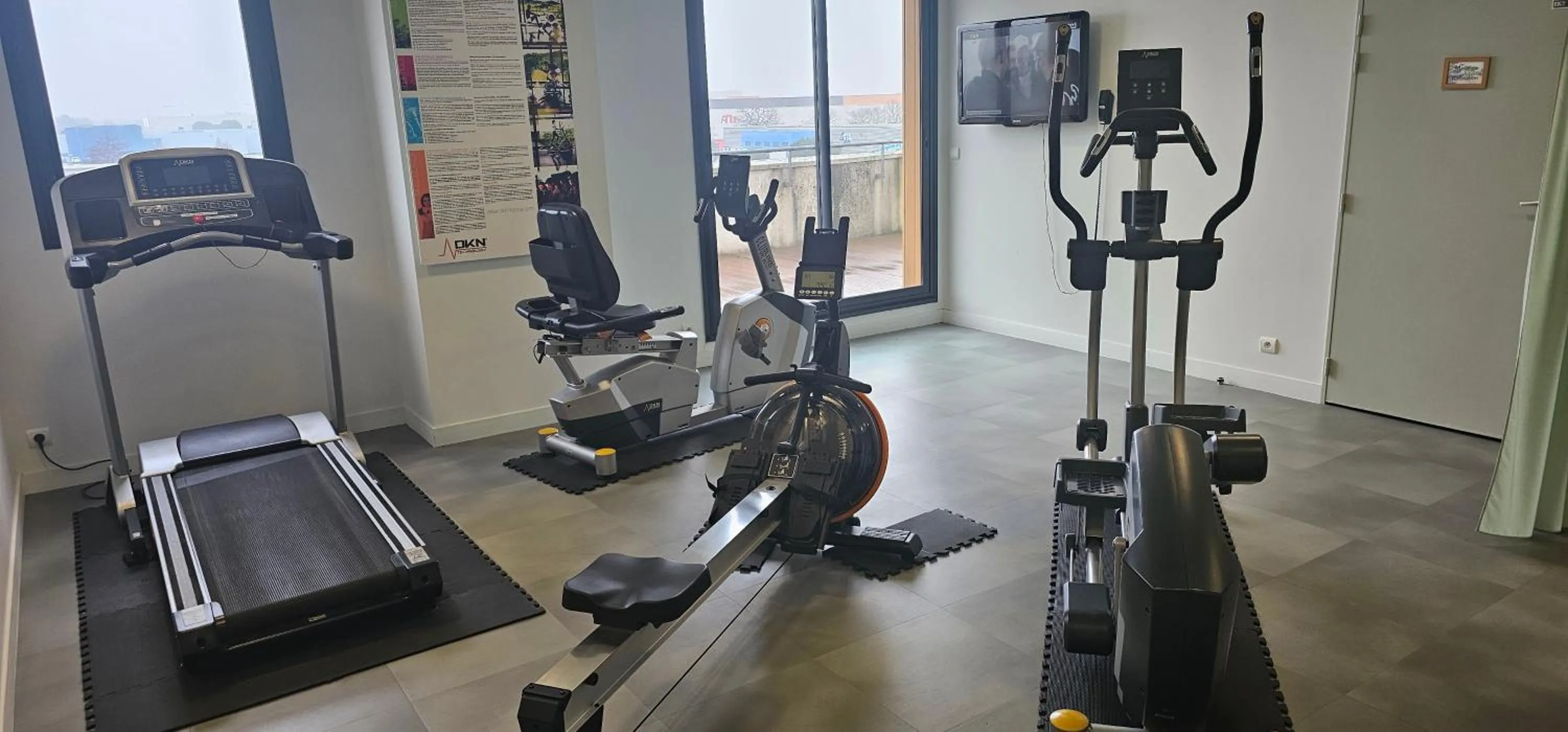 Fitness centre/facilities in Brit Hotel Vendée Mer