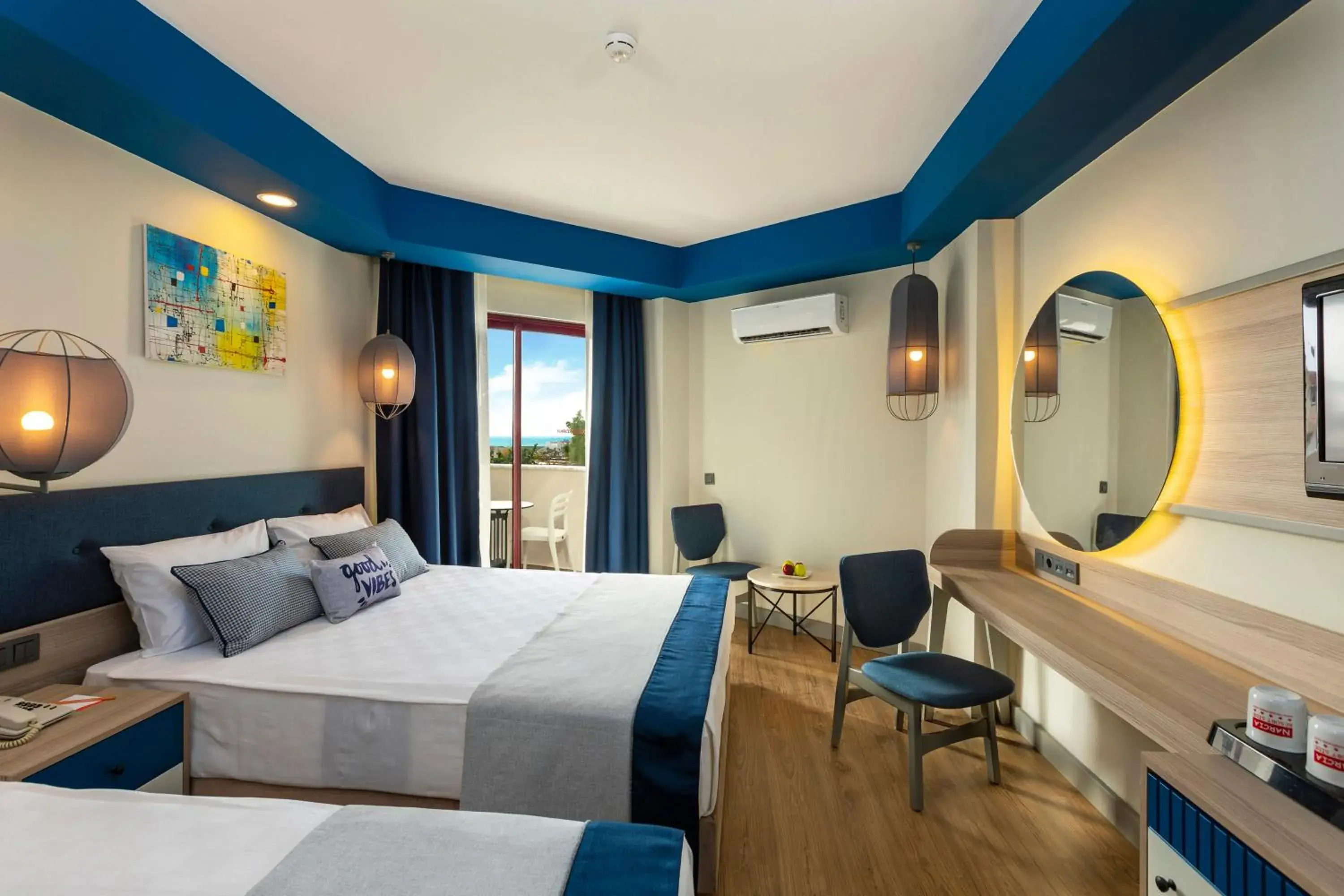 Shower, Bed in Narcia Resort Side - Ultra All Inclusive Shower, Bed in Narcia Resort Side - Ultra All Inclusive