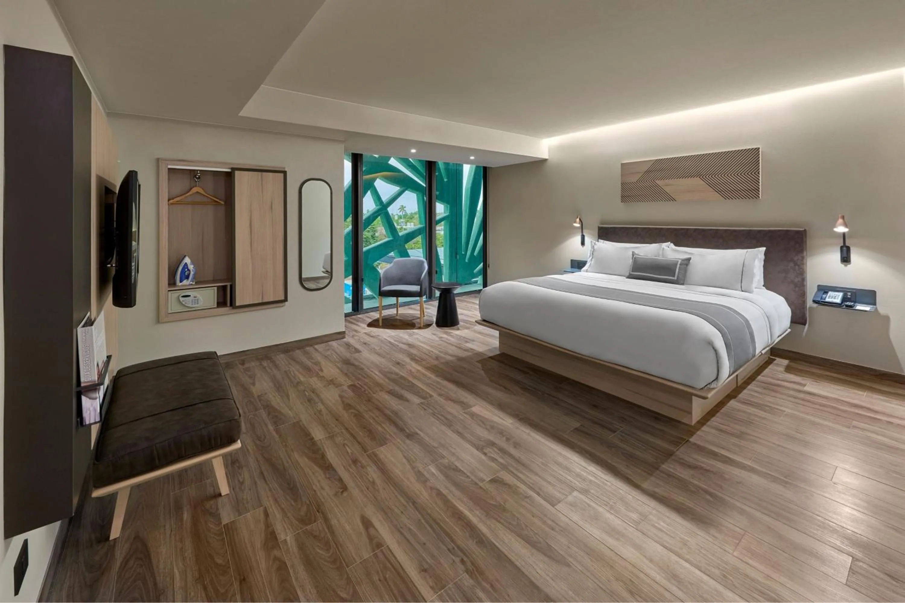 Bedroom, Bed in City Express Plus by Marriott Merida