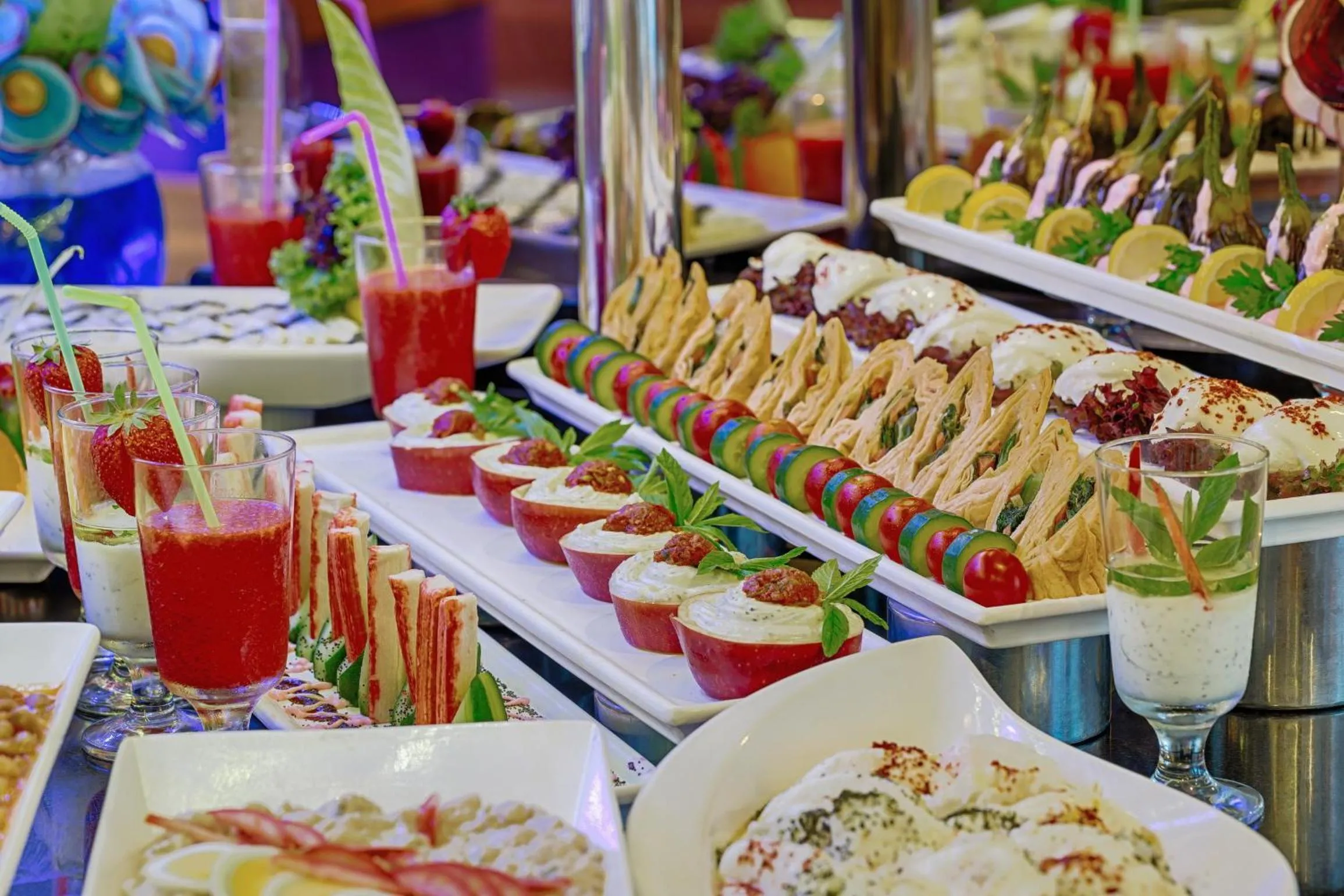 Food close-up in Golden Rock Beach