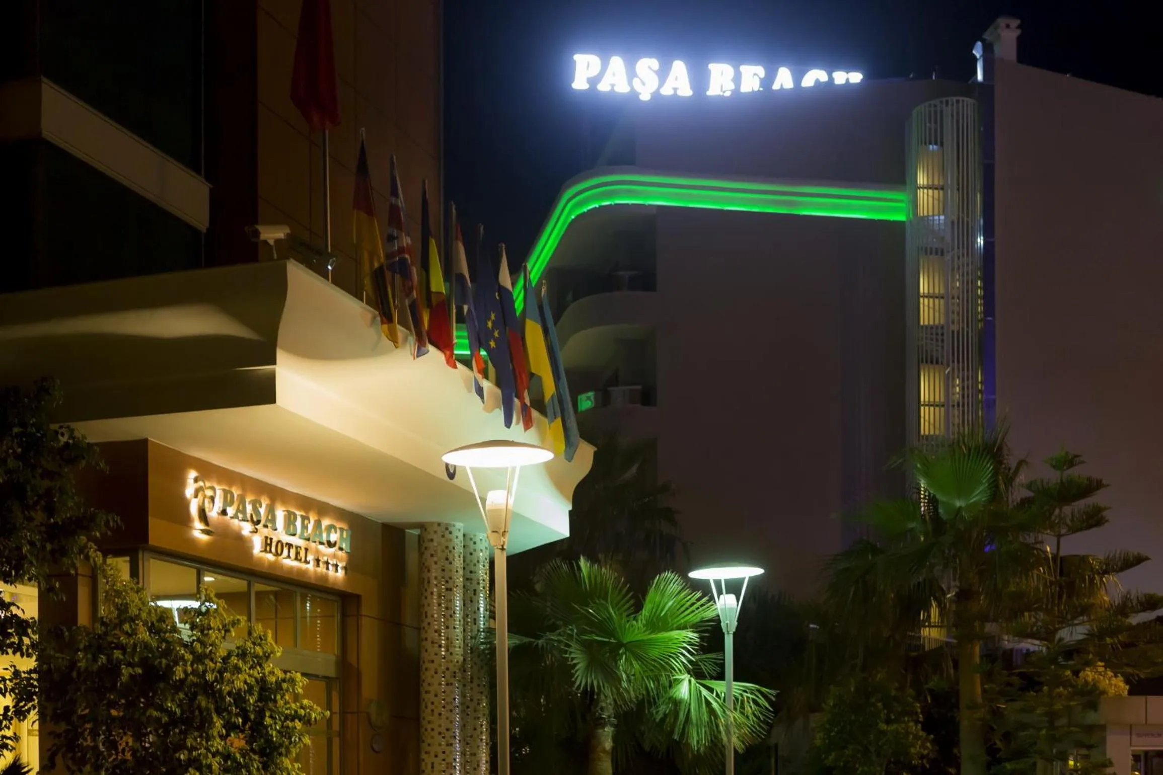 Facade/entrance in Pasa Beach Hotel