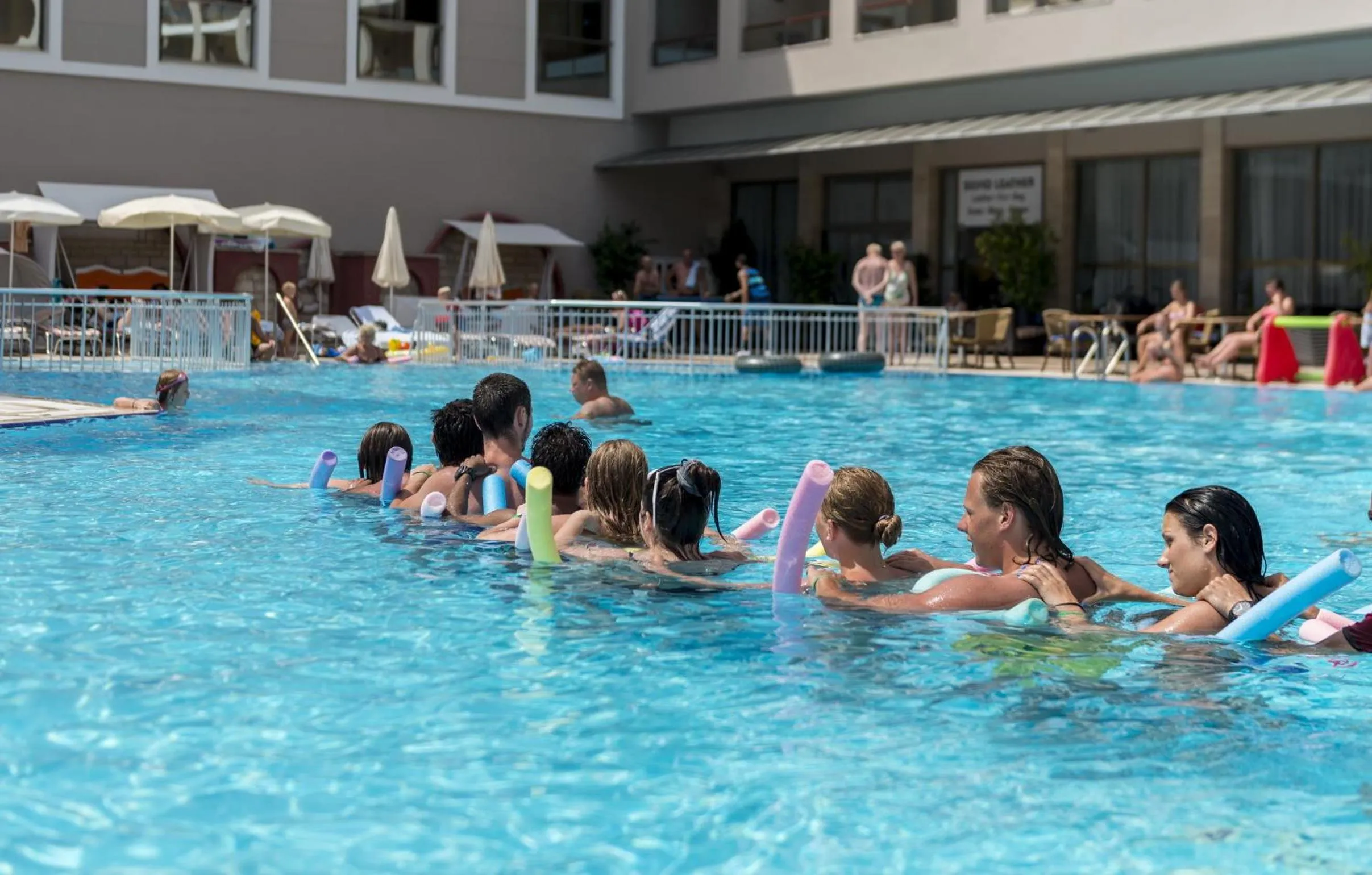 People in Pasa Beach Hotel